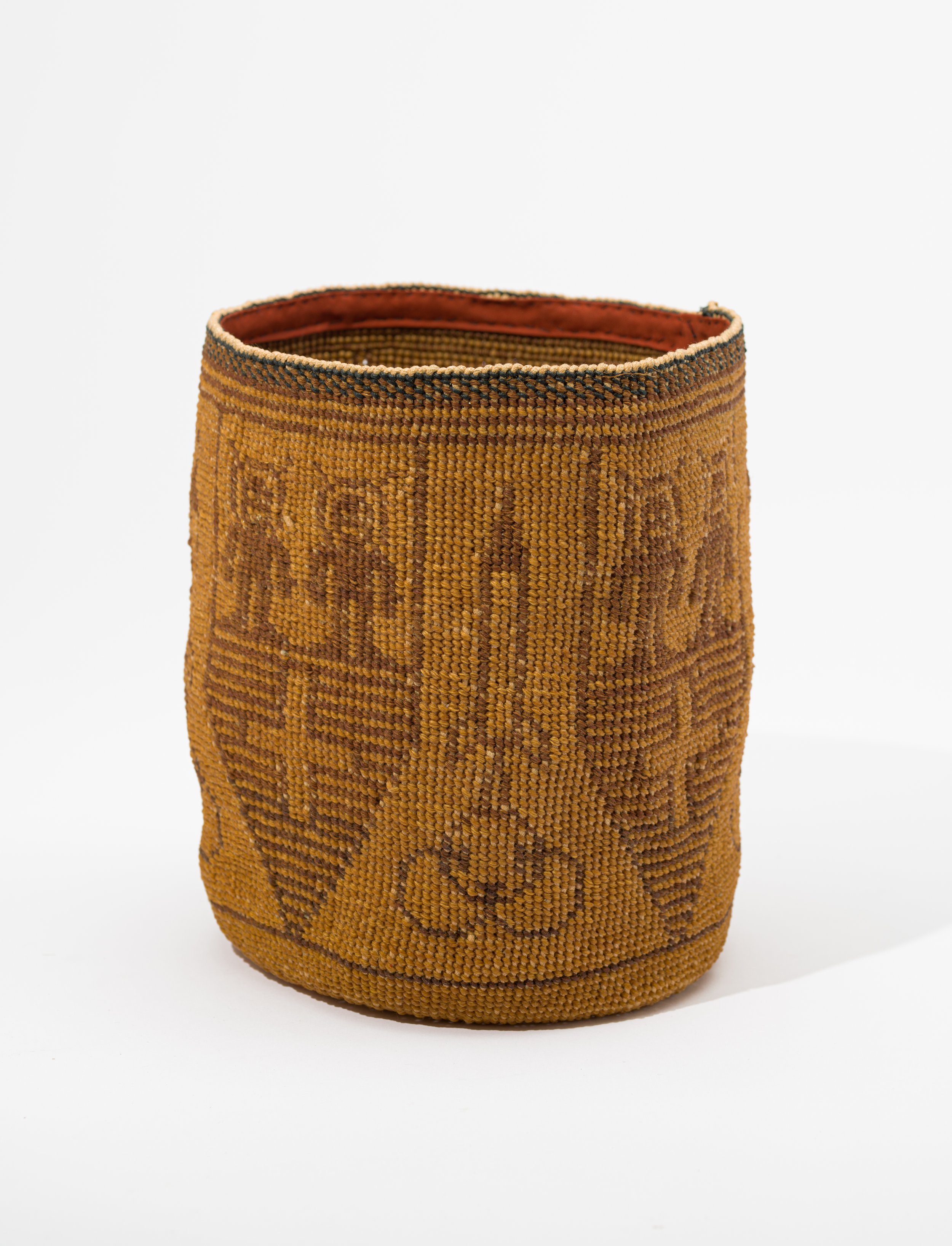 Spaceship, 2010, Waxed linen,
7.25 x 6.25 in.