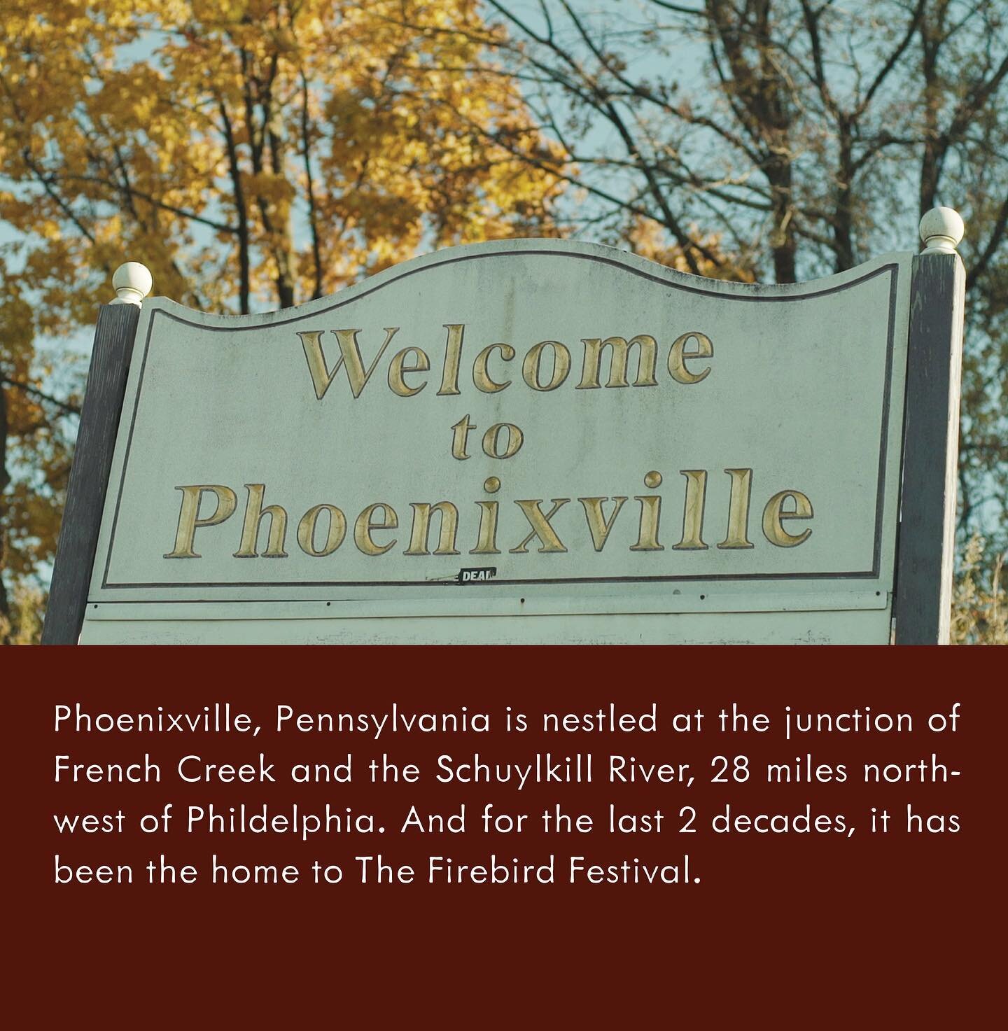 Get ready to learn more about where Firebird: Built to Burn takes place!! Good ol&rsquo; Phoenixville 🔥🔥
&bull;
&bull;
&bull;
#firebirdbuilttoburn #phoenixville #philadelphia #schuylkill #suburbia #documentaryfilmmaker #indiefilm