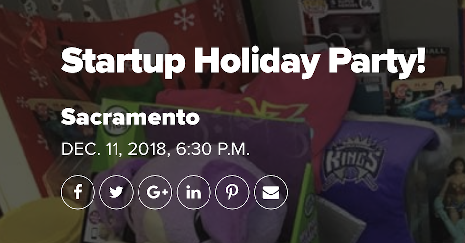 Join SEA @ Startup Holiday Party