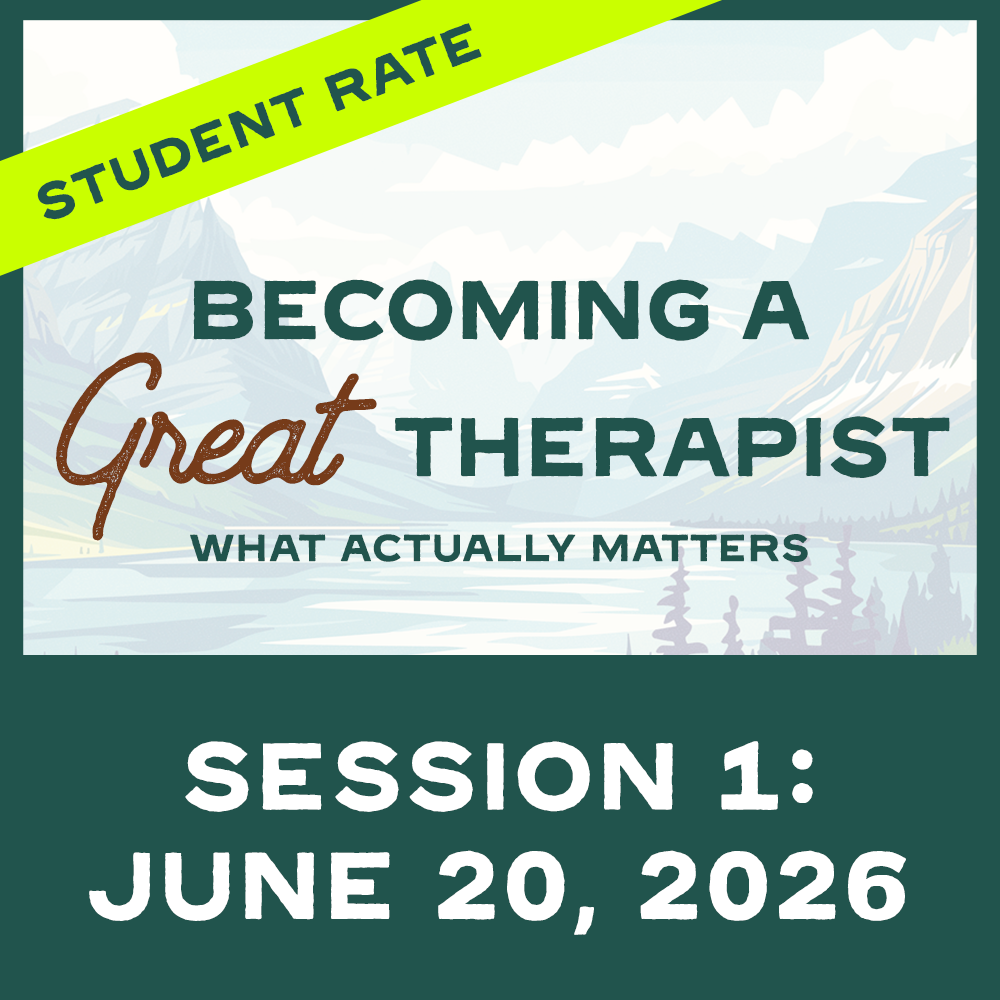 SESSION 1 (STUDENT): The Myth of The "Right" Therapist | June 20, 2026