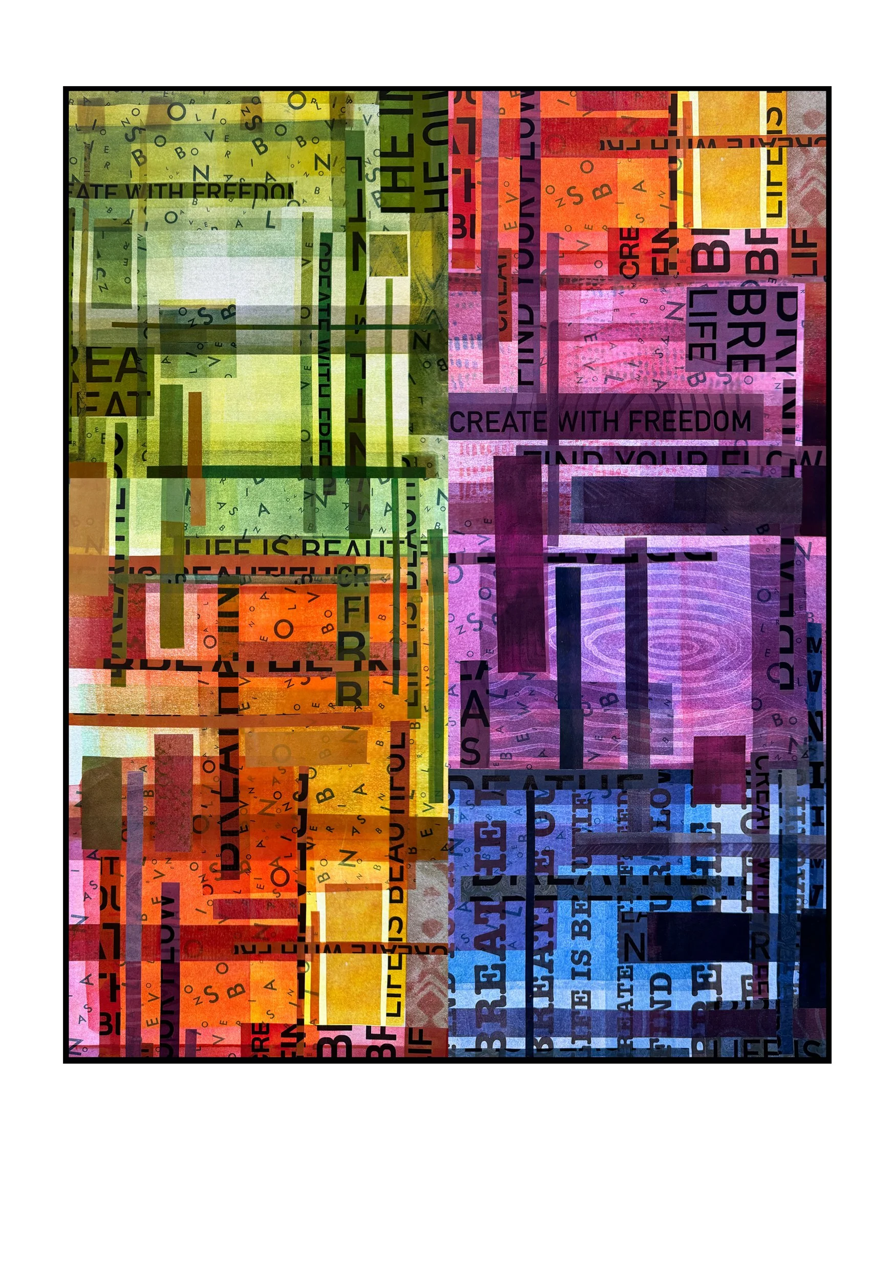 'The Only Way Is Up' - Giclée Print