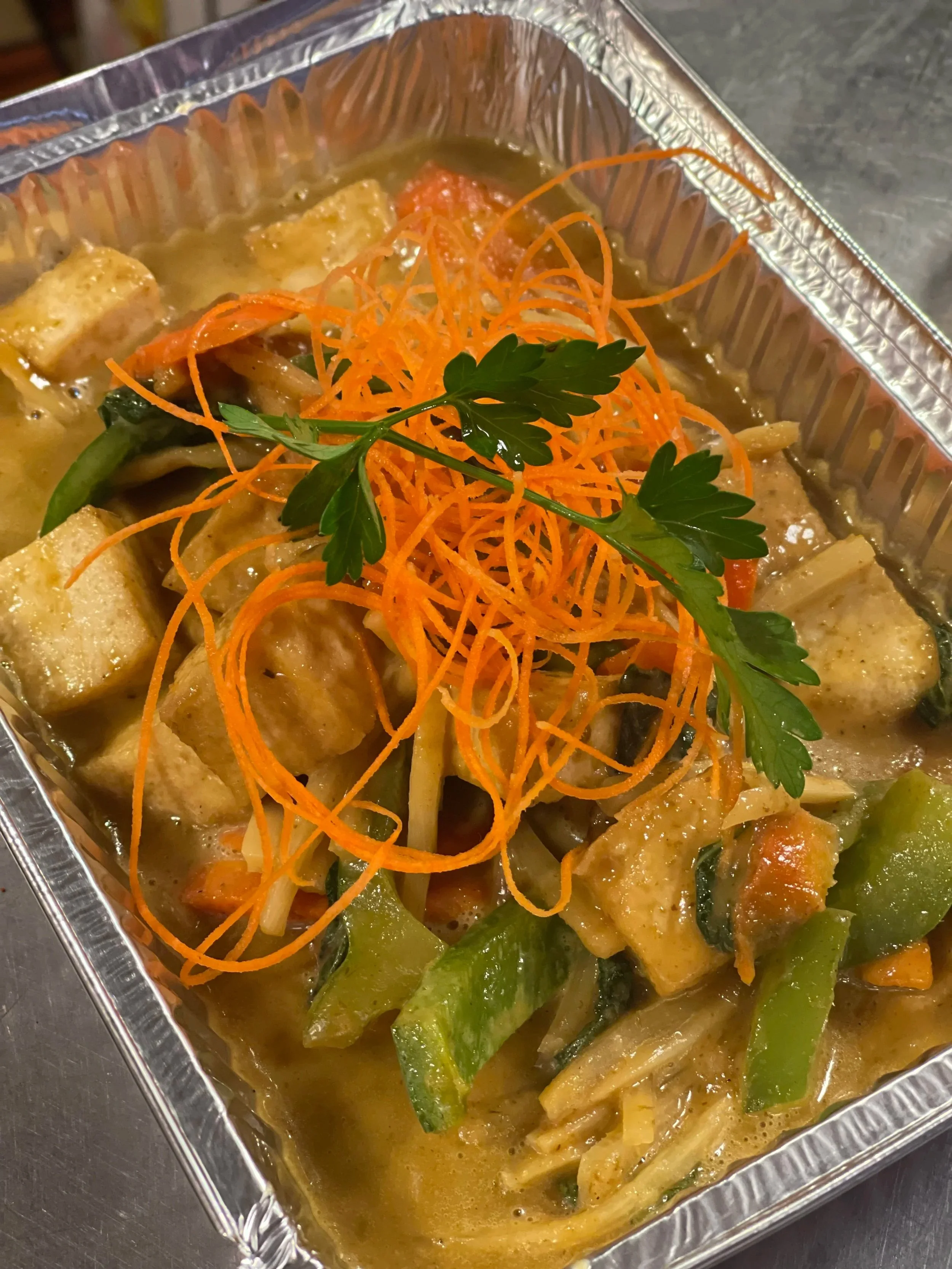 Green Curry (with tofu)