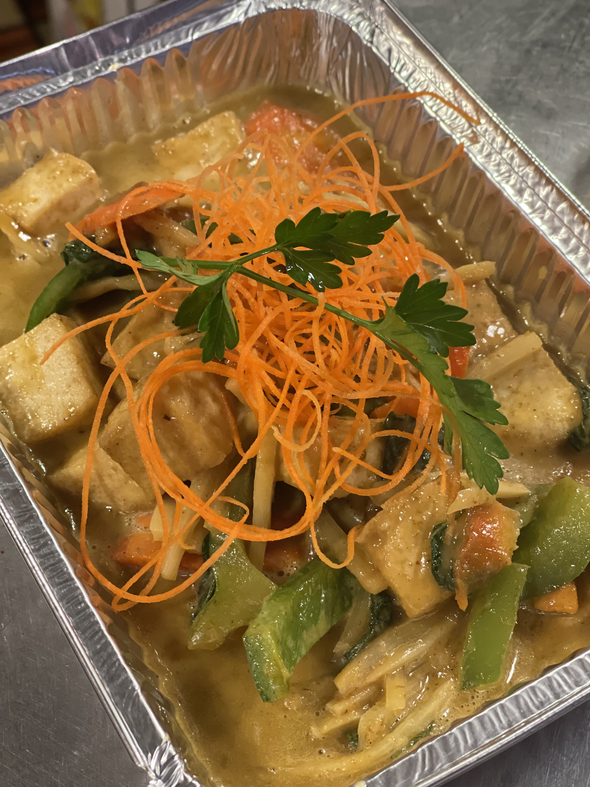 Green Curry (with tofu)