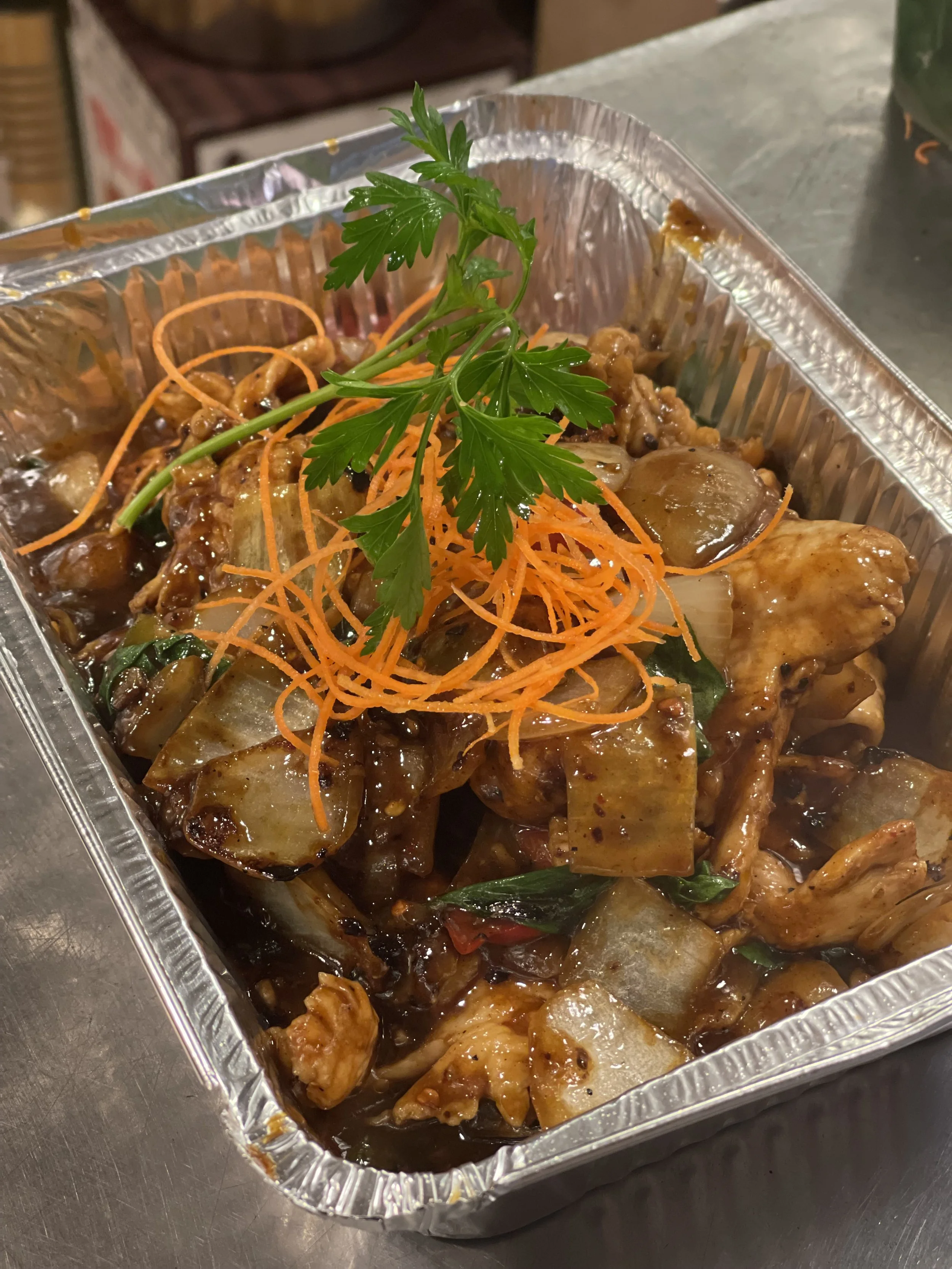 Spicy Chicken Basil