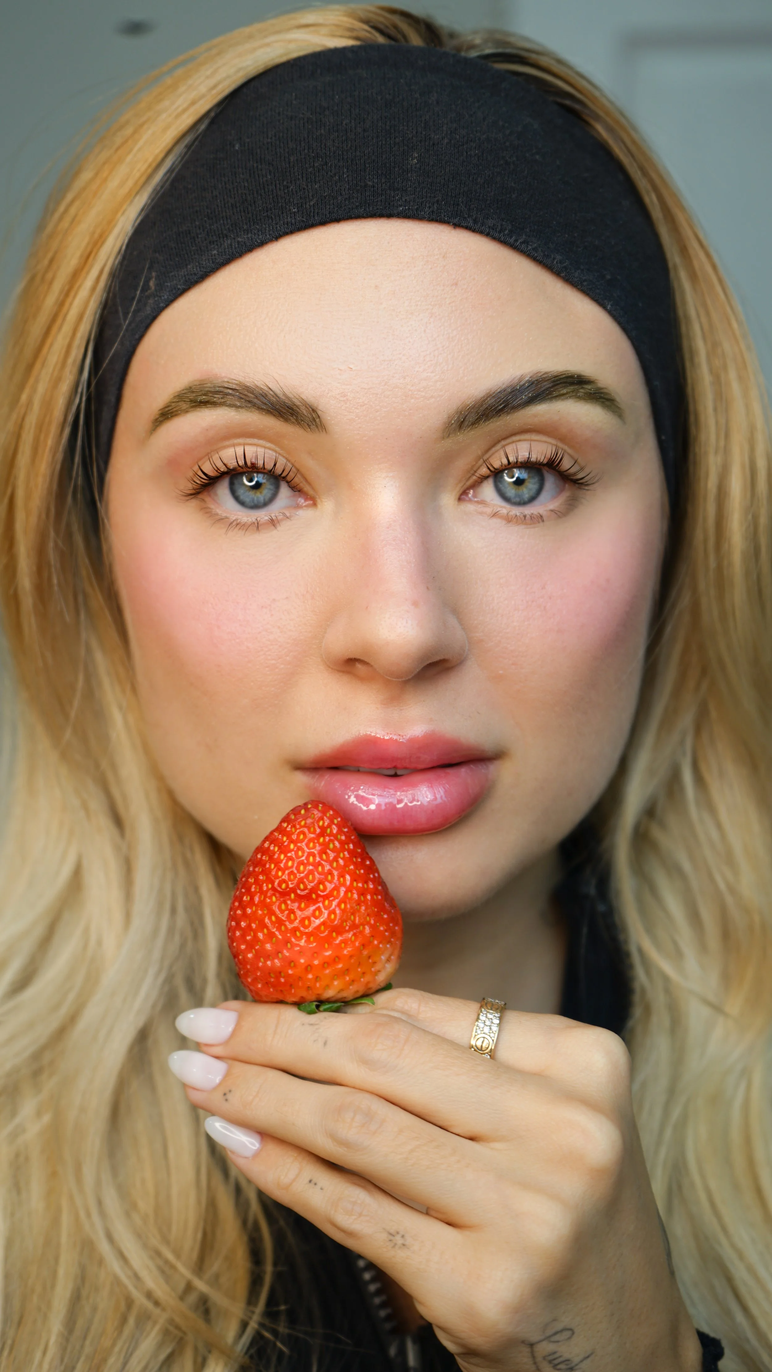 Korean lash lift result at Indigo Beauty Spa Aventura Miami — naturally lifted lashes with brow lamination