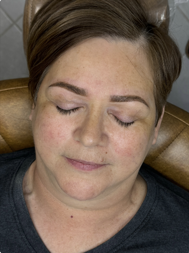 Powder brows result by Dima at Indigo Beauty Spa Aventura Miami