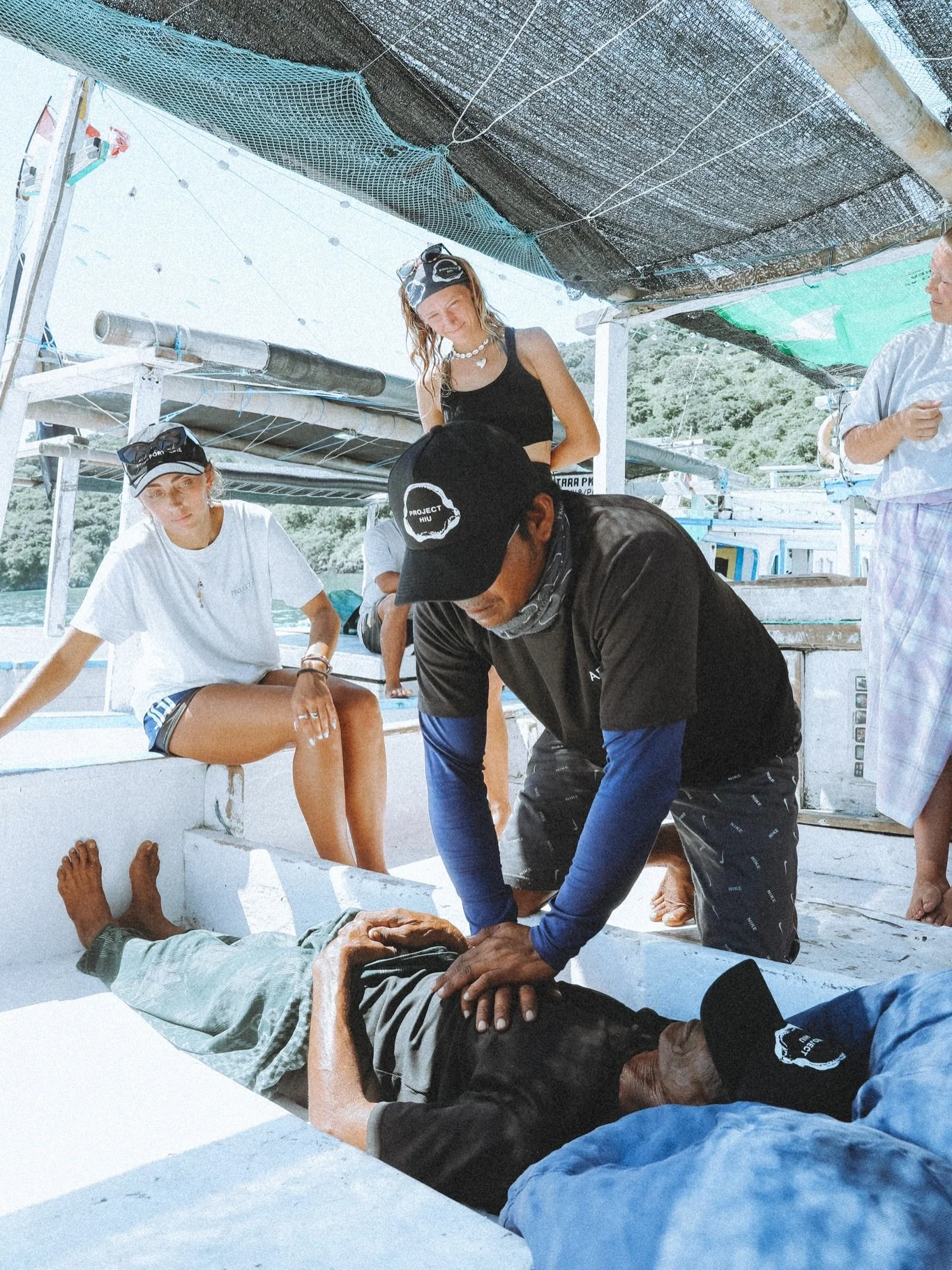 Monthly First aid training really brings out the acting skills of our crew ✨