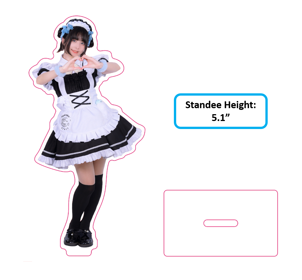 Hamu Maid Standee.png