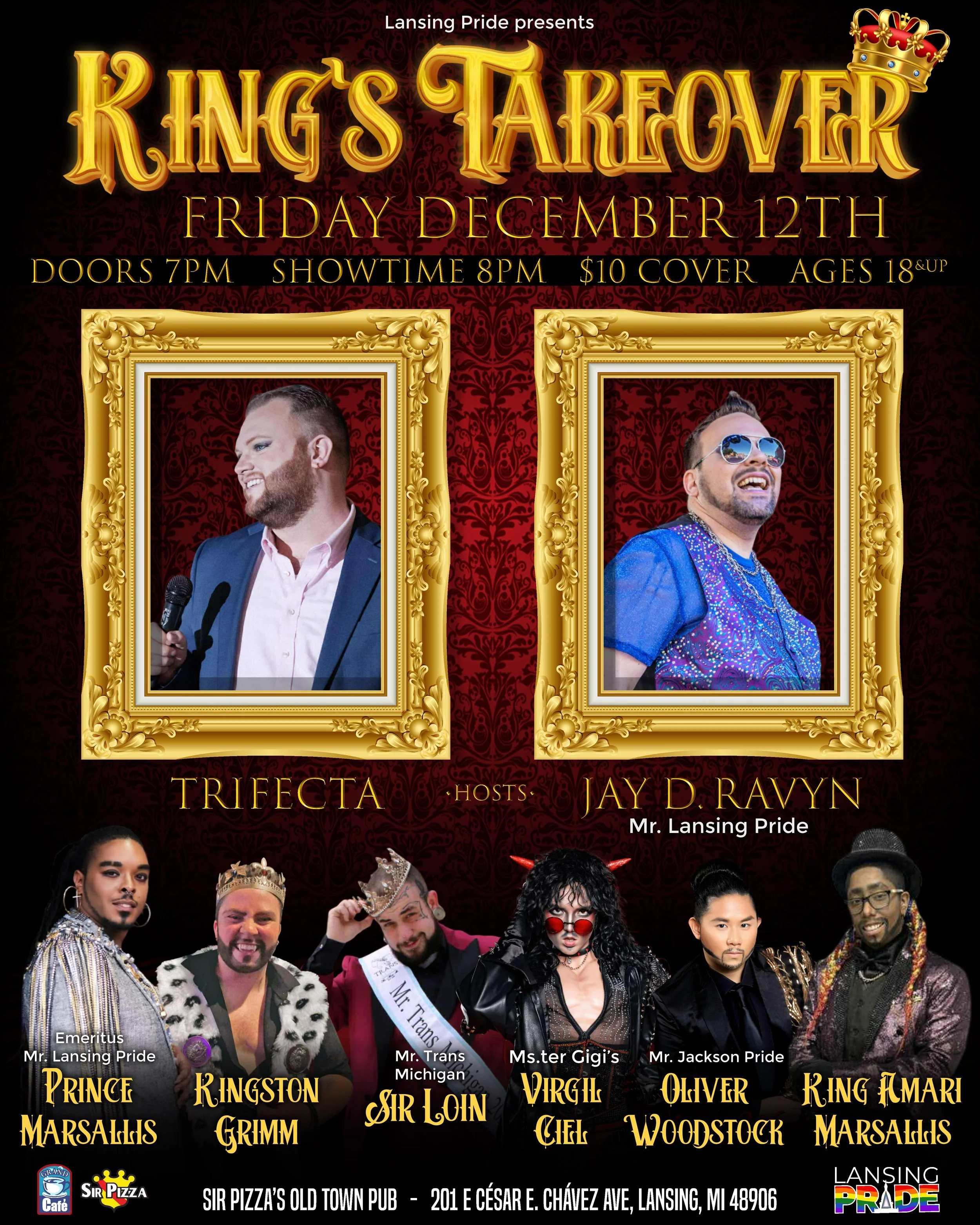 Kings Takeover Drag Show: A Lansing Pride Fundraiser