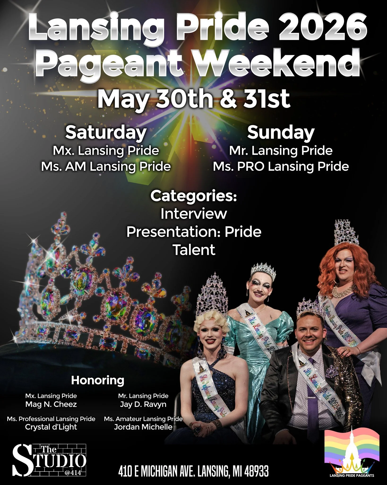 Lansing Pride Pageants
