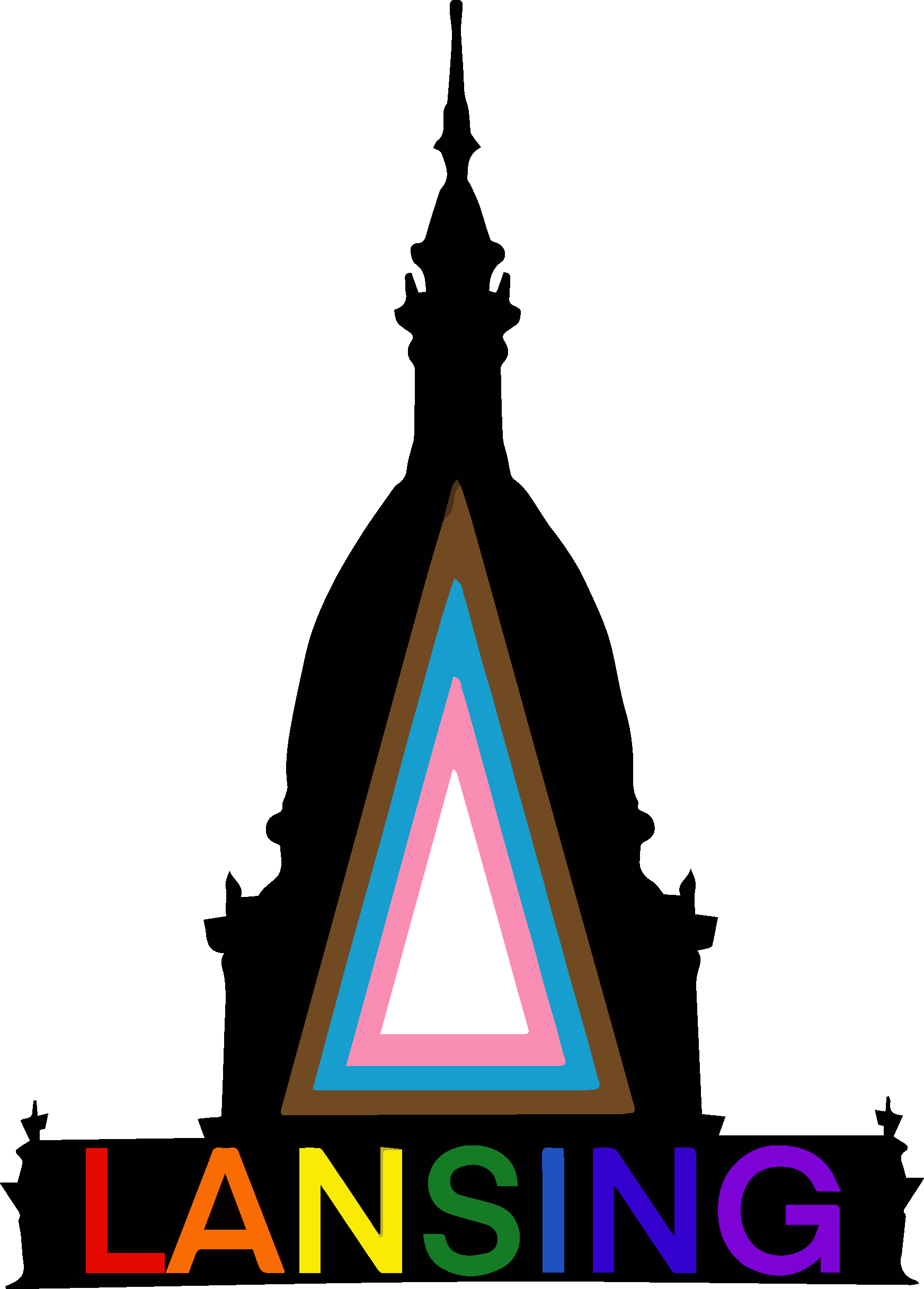 Lansing Pride Original Logo