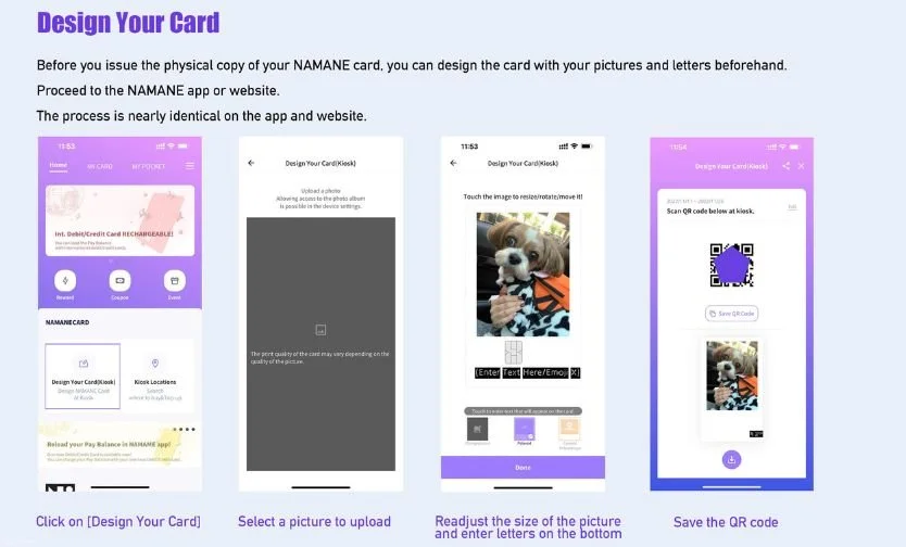 All About Namane Card in South Korea
