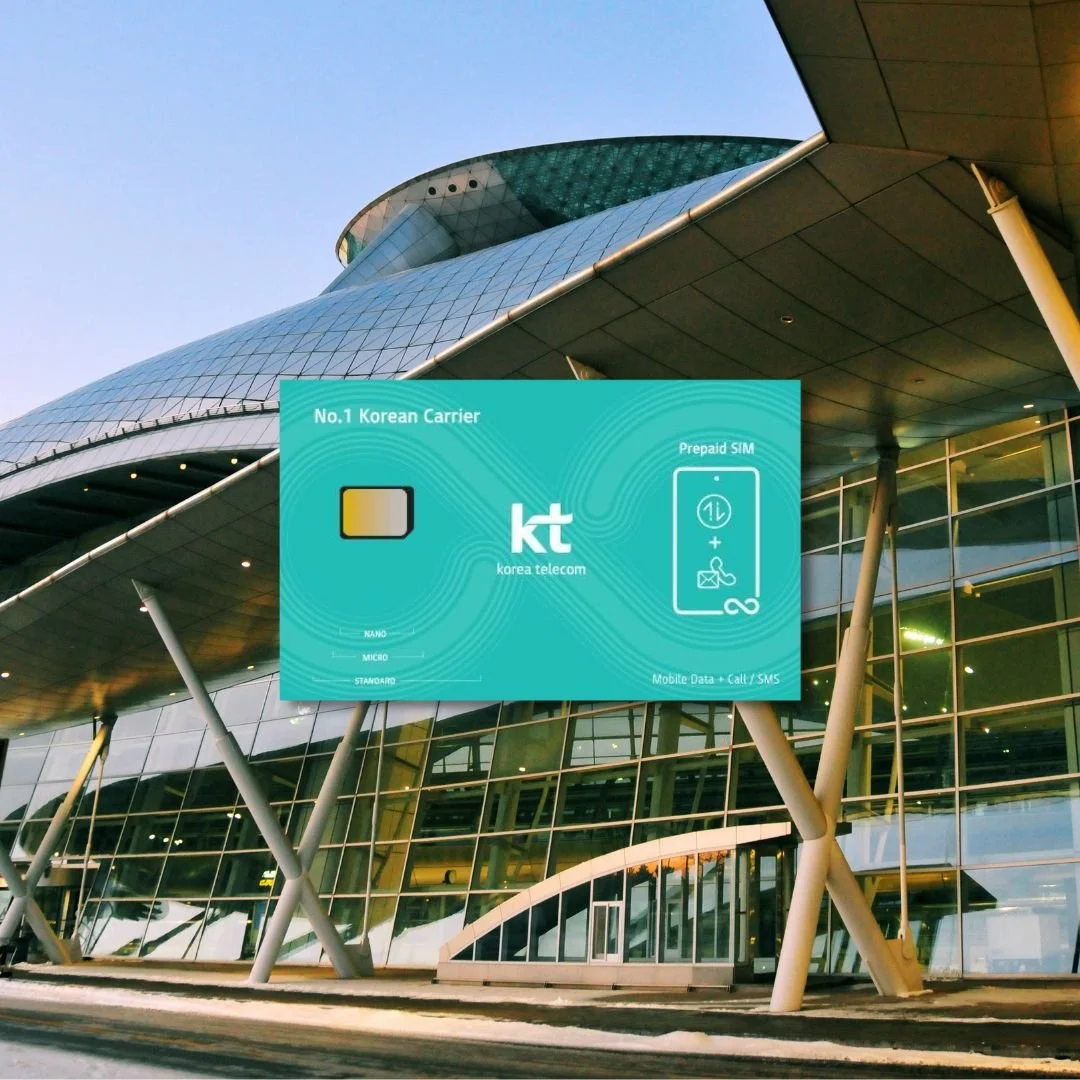 7 Best South Korea SIM Cards for Tourists Incheon, Gimhae, & Gimpo