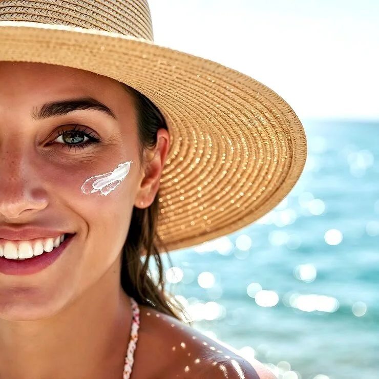 ☀️ Should I avoid active skincare on a sunny getaway?
Yes. Keep your hydrating and antioxidant products, but reduce or pause retinol and AHAs/BHAs. Most importantly: daily SPF to protect against photoaging.
✨ Why?
• Retinol + acids increase UV