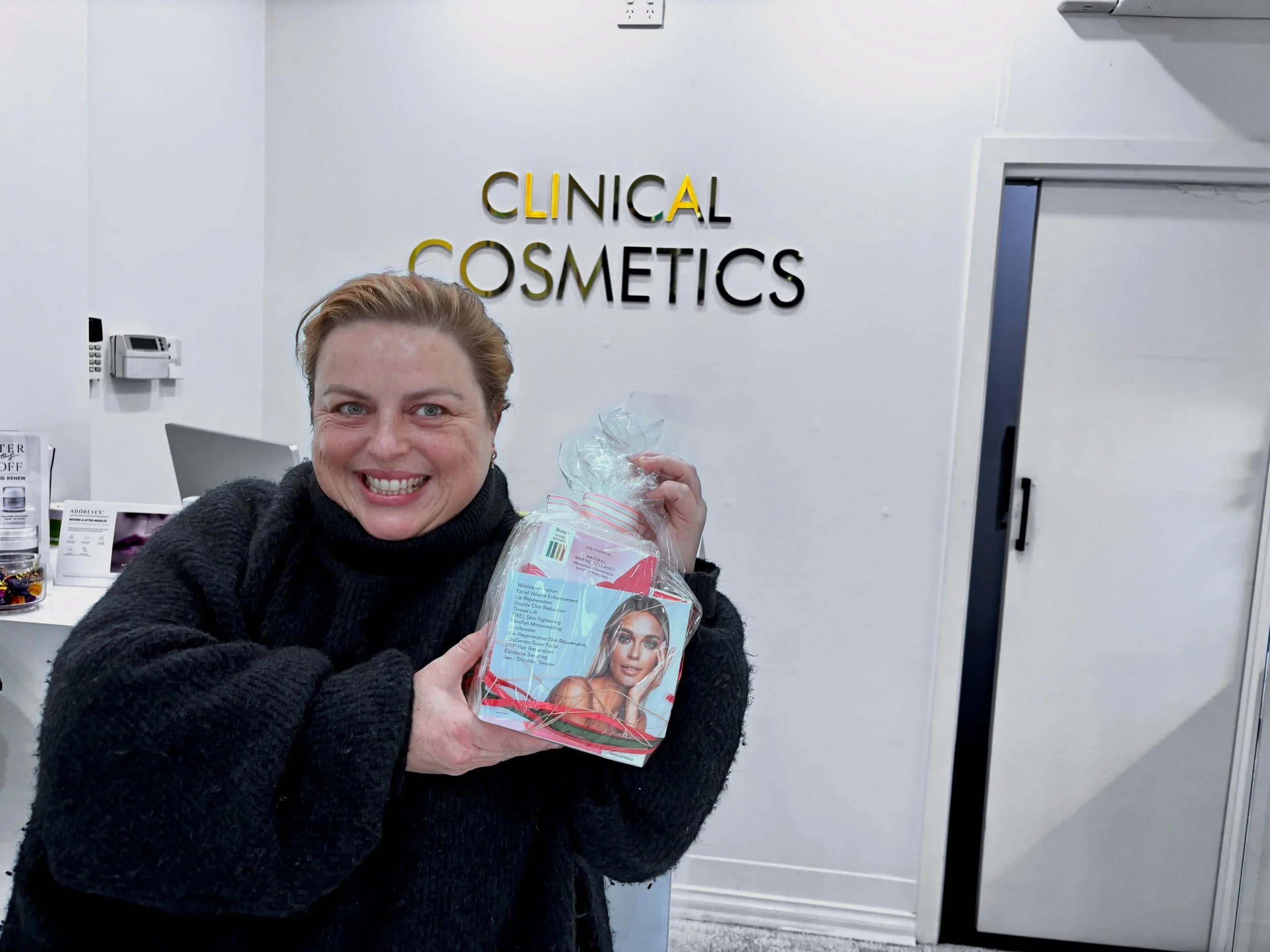 A special thank you to one of our lovely birthday hamper winners! 🎉💝

It was such a pleasure seeing you in the clinic to collect your hamper. We hope you enjoy every little treat inside!

A heartfelt thank you to everyone who celebrated MJ&rsquo;s 
