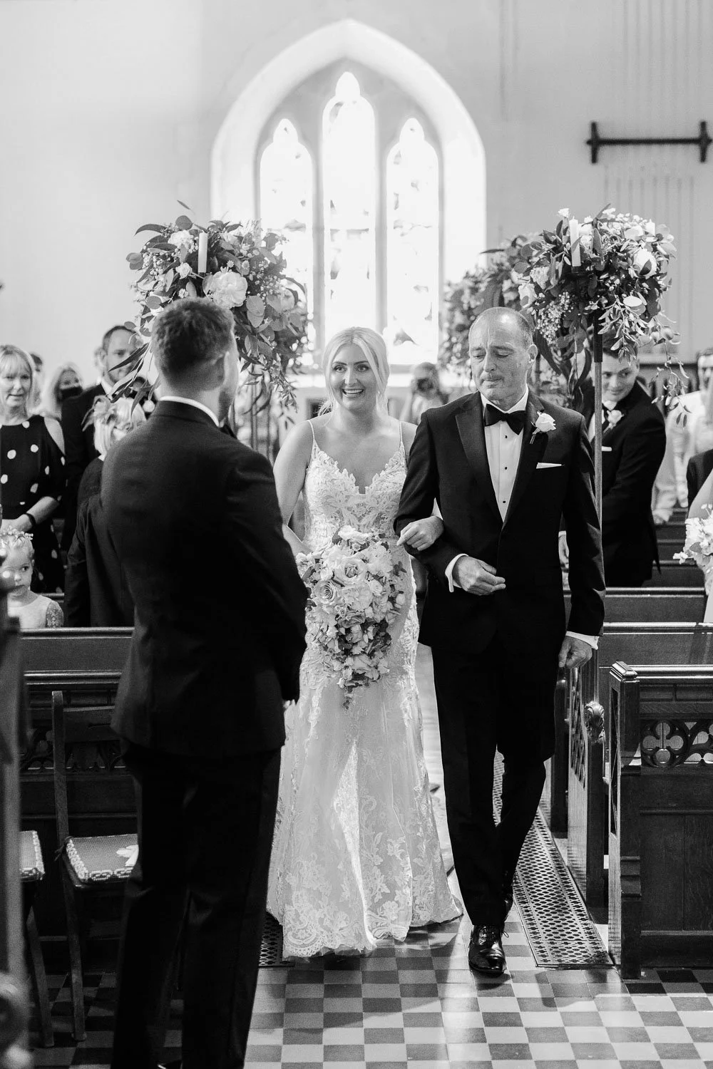 Aisle walk at St Nicholas Church Hedsor