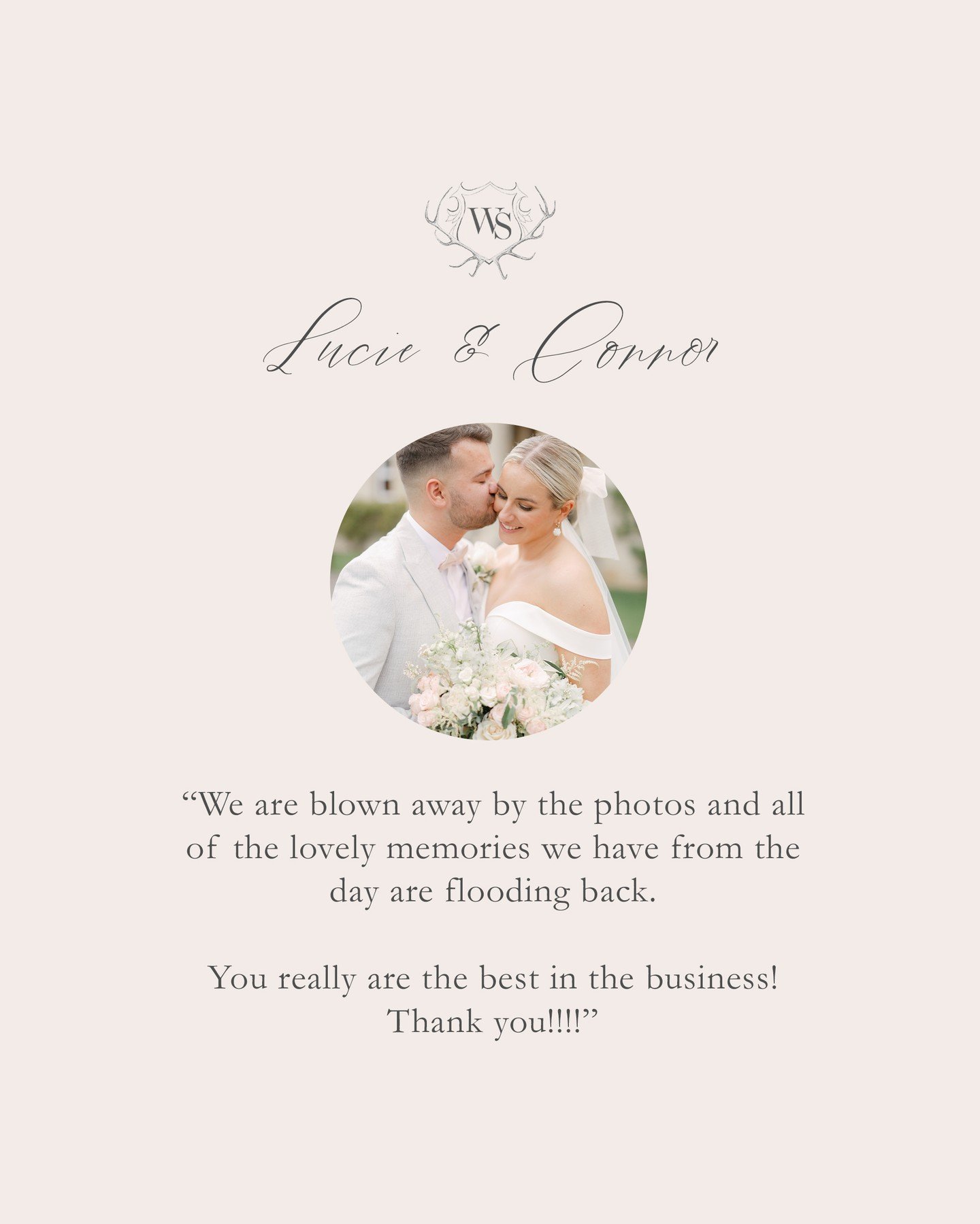 Client Review: &quot;We are blown away by the photos and all of the lovely memories we have from the day are flooding back. You really are the best in the business! Thank you!!!!&quot; - L&amp;C

Venue:@elmorecourt
Photography: @whitestagweddings
Sta