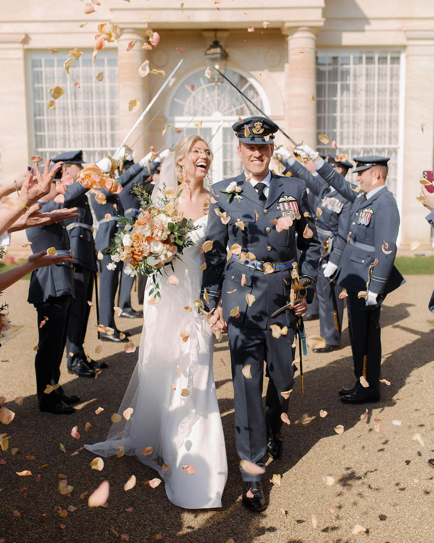 Luxurious spring wedding at Rushton Hall, Northamptonshire