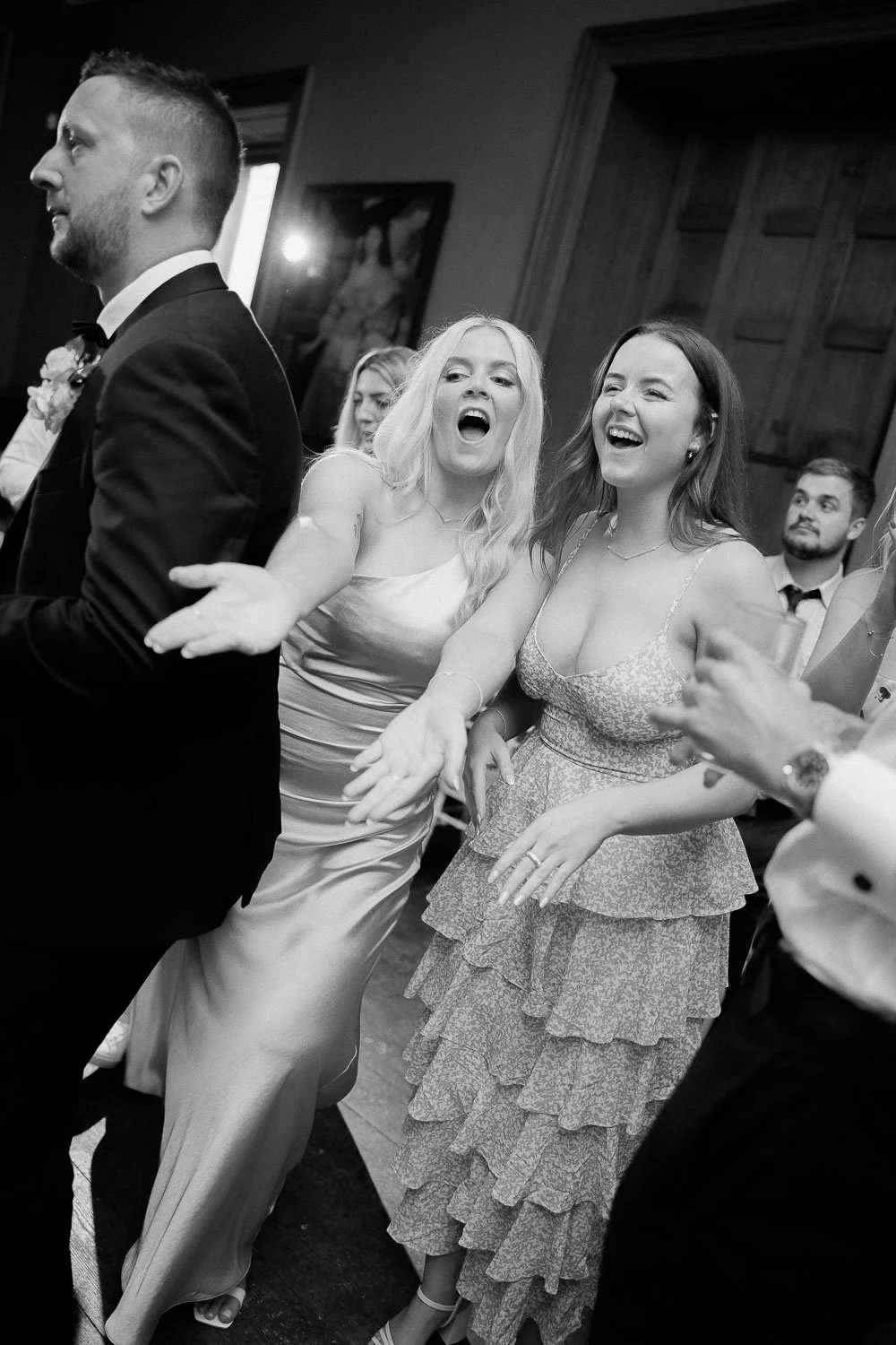 guests on dancefloor having fun