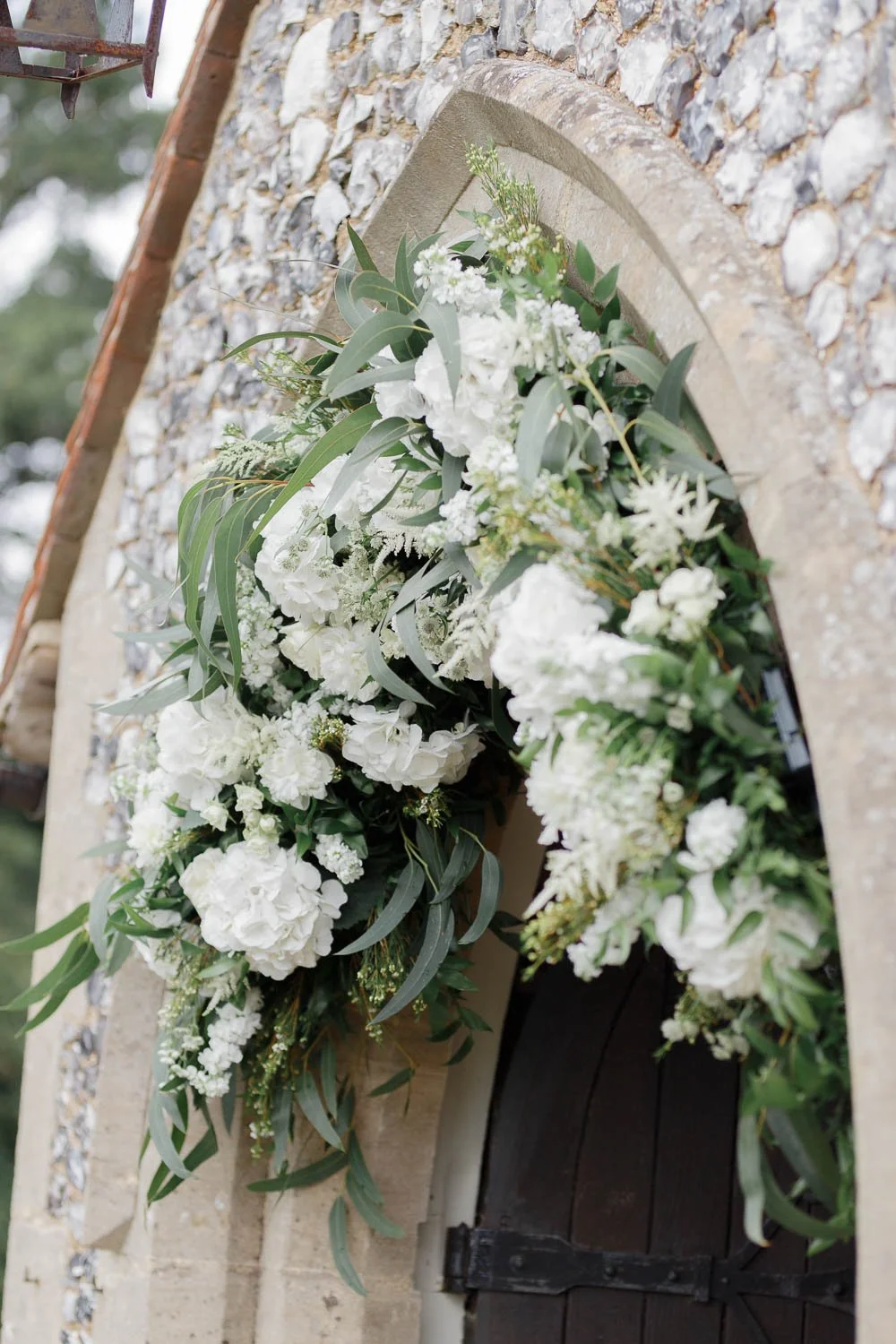 Floral decor at St Nicholas church Hedsor