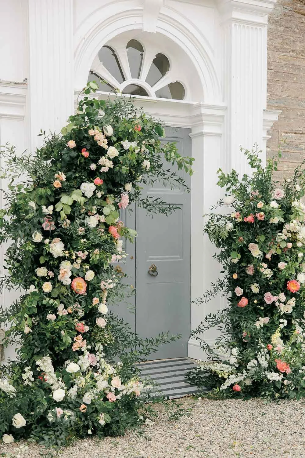 Floral arch by Flourish and Grace florist