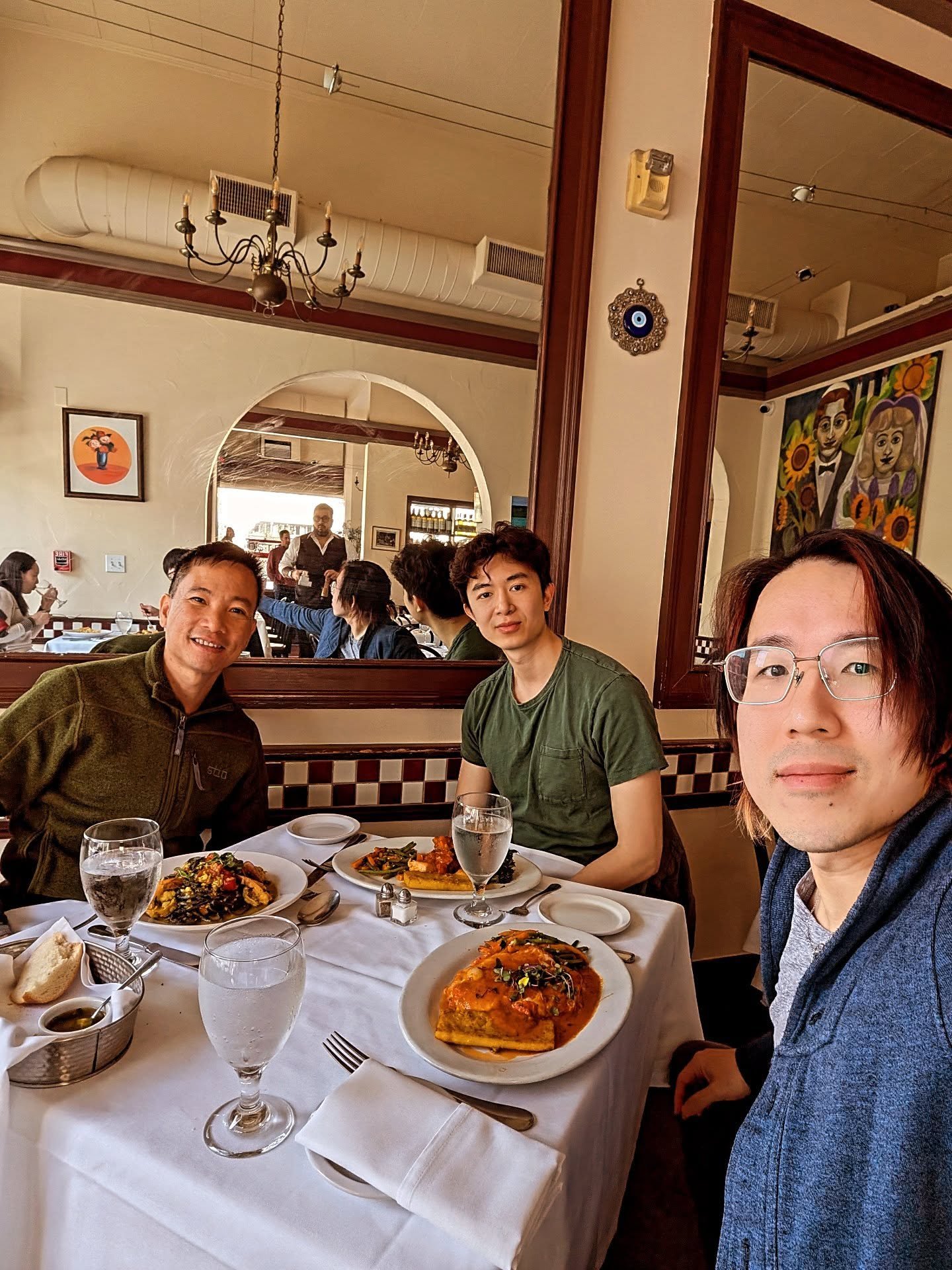 Fun catch up with @jason.w.wei and quoc 😎. We enjoyed reminiscing the good old days at google brain before the whole LLM war started 😆