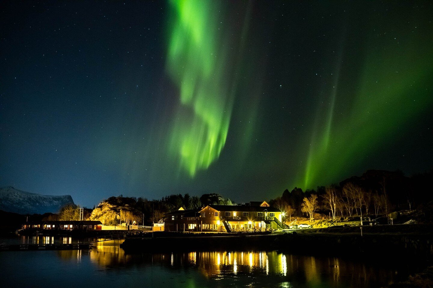 The Northern Lights have been putting on an incredible show over the past few weeks here at Sk&aring;rungen. The sky has been alive with vibrant colors, dancing and swirling in the darkness.⁠
⁠
It's an experience that words simply can't do justice to