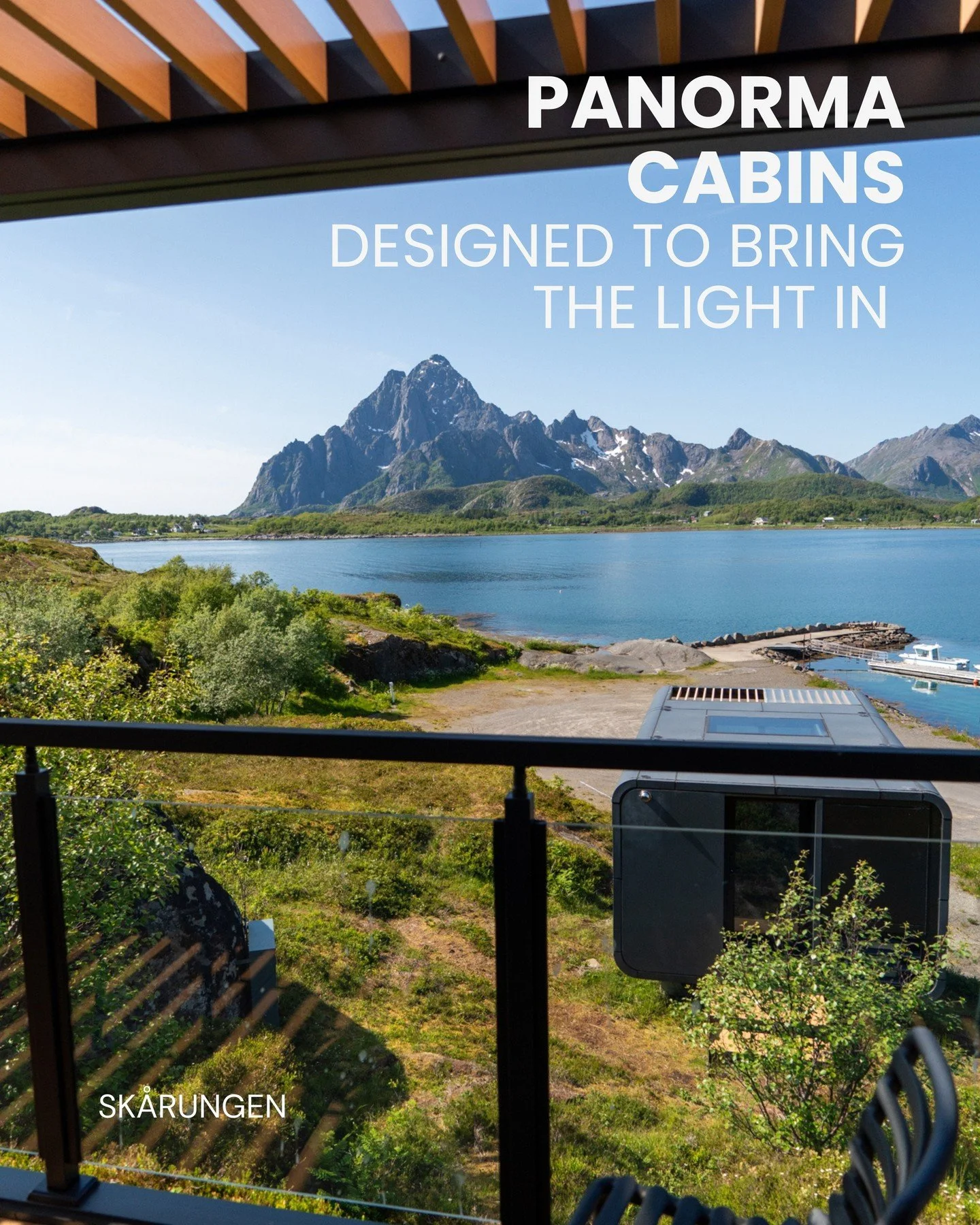 Some places are designed to make you pause.⁠
⠀⁠
Our Panorama Cabins are all about light, silence, and space &mdash; inside and out.⁠
Sleep under the stars, wake up to the ocean, and live with the sky as your ceiling.