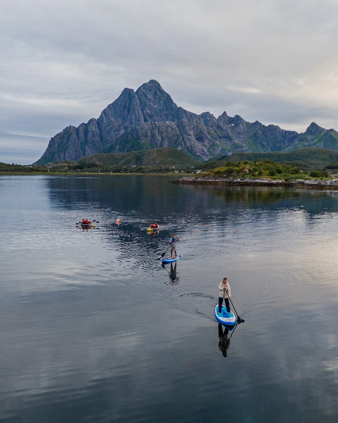 No plans. Just paddle.