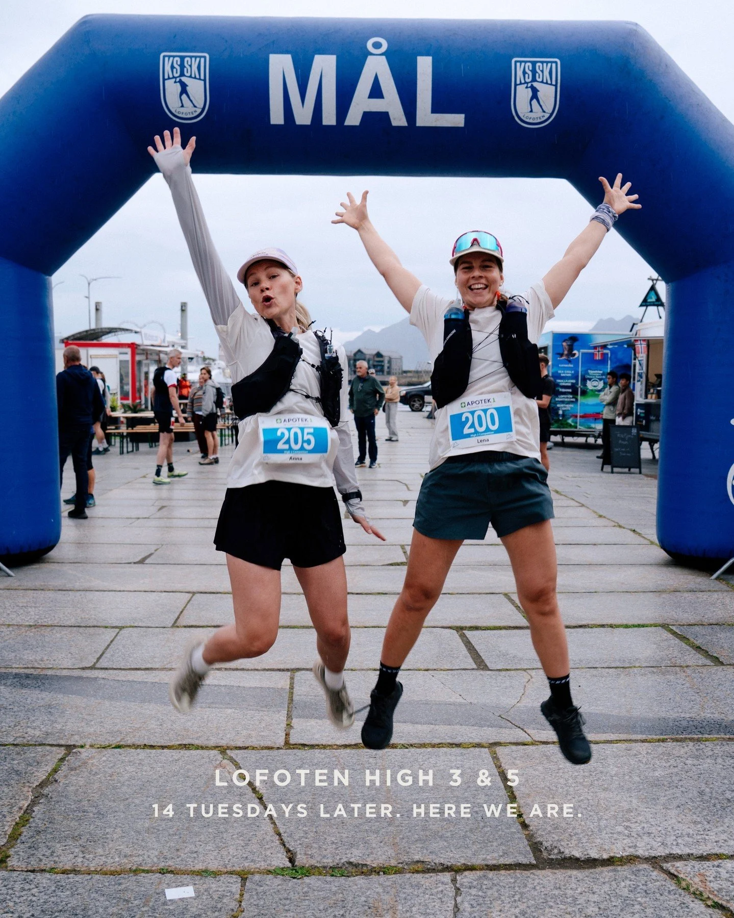 14 Tuesdays later, we made it to the start line.⁠
⁠
And, more importantly, everyone made it to the finish line.⁠
⁠
Tired legs, steep climbs, finish-line hugs, great photos and a lot of very happy faces.⁠
⁠
Then we did what any serious running club wo
