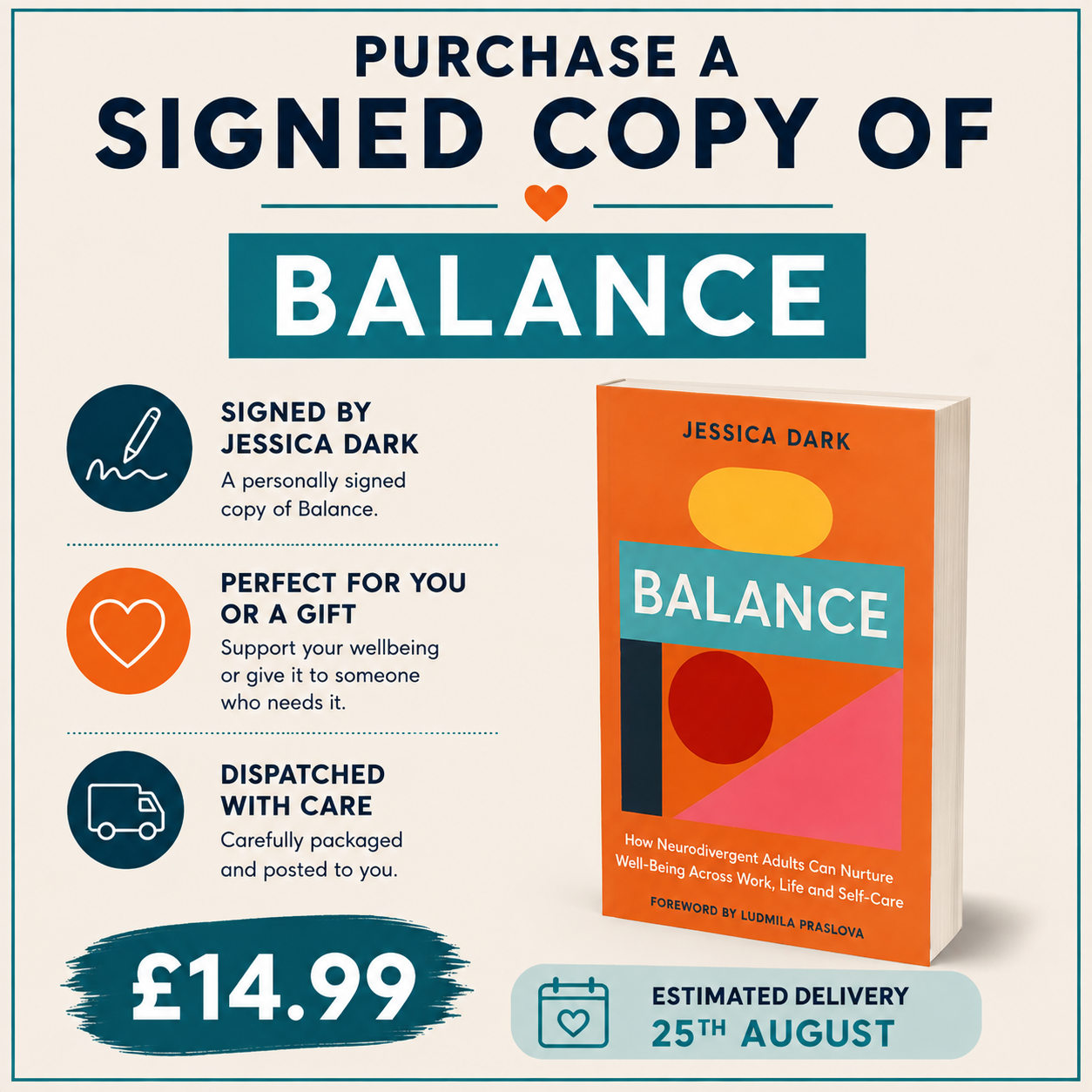 Purchase a Signed Copy of Balance