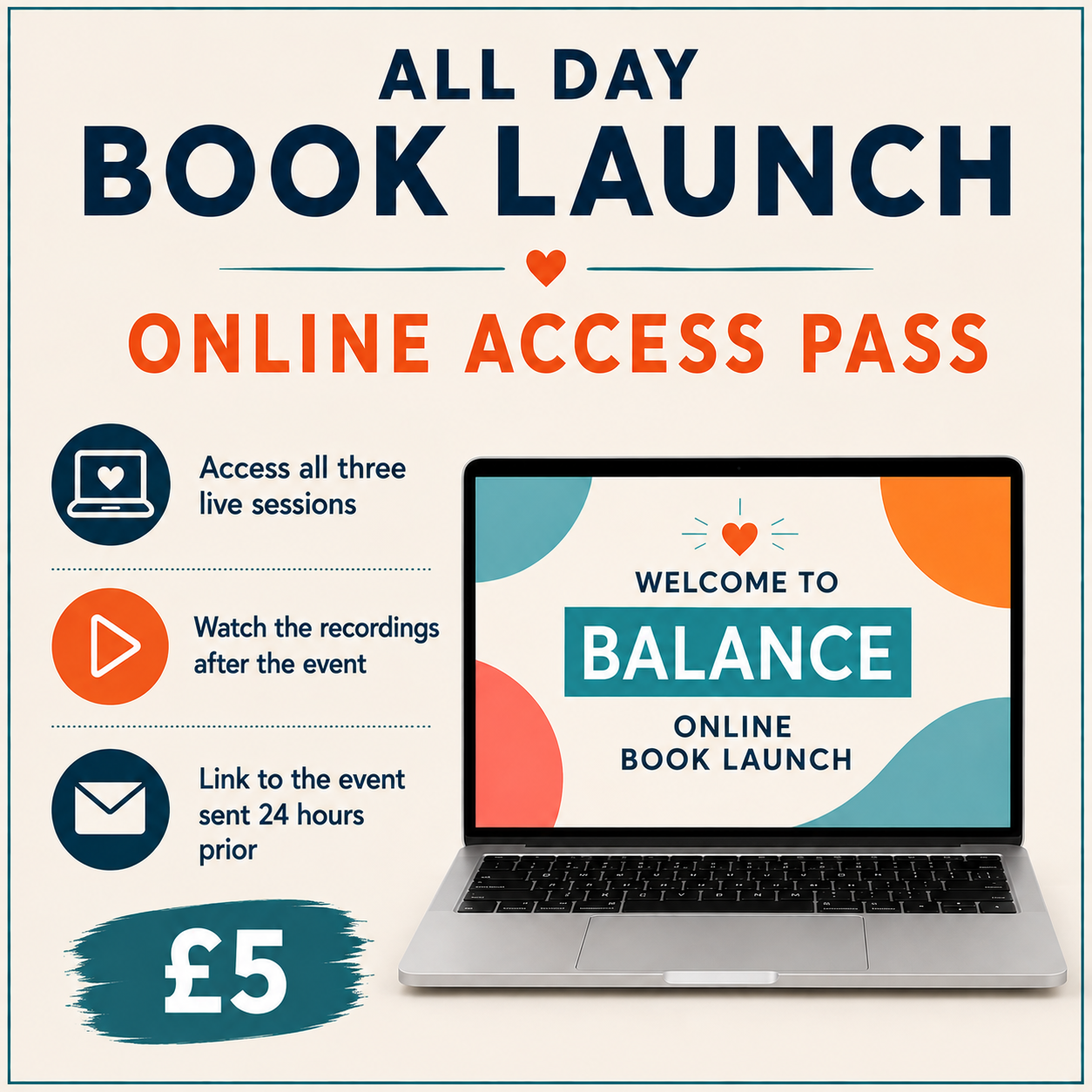 Book Launch - All Day Online Pass (28th November 2026)