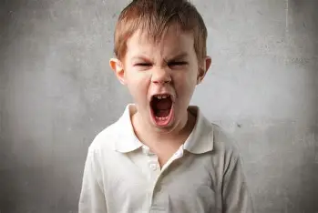 Het kind dat boos werd