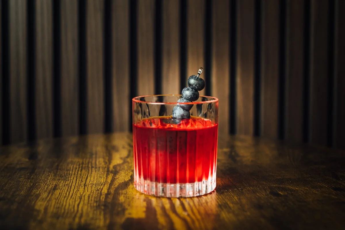 Blueberry Old Fashioned