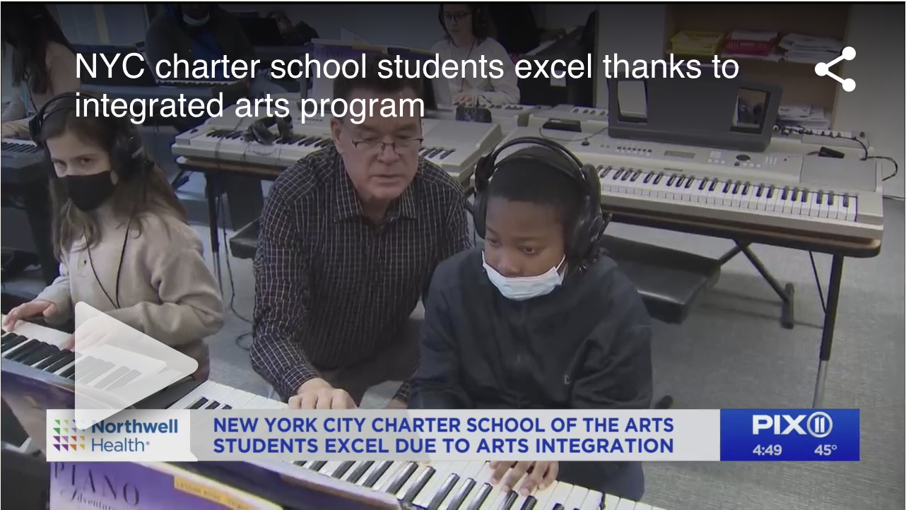 Students at New York City Charter School of the Arts are excelling despite what many call the "COVID education gap." Their unique arts-integrated program takes a different approach to learning.