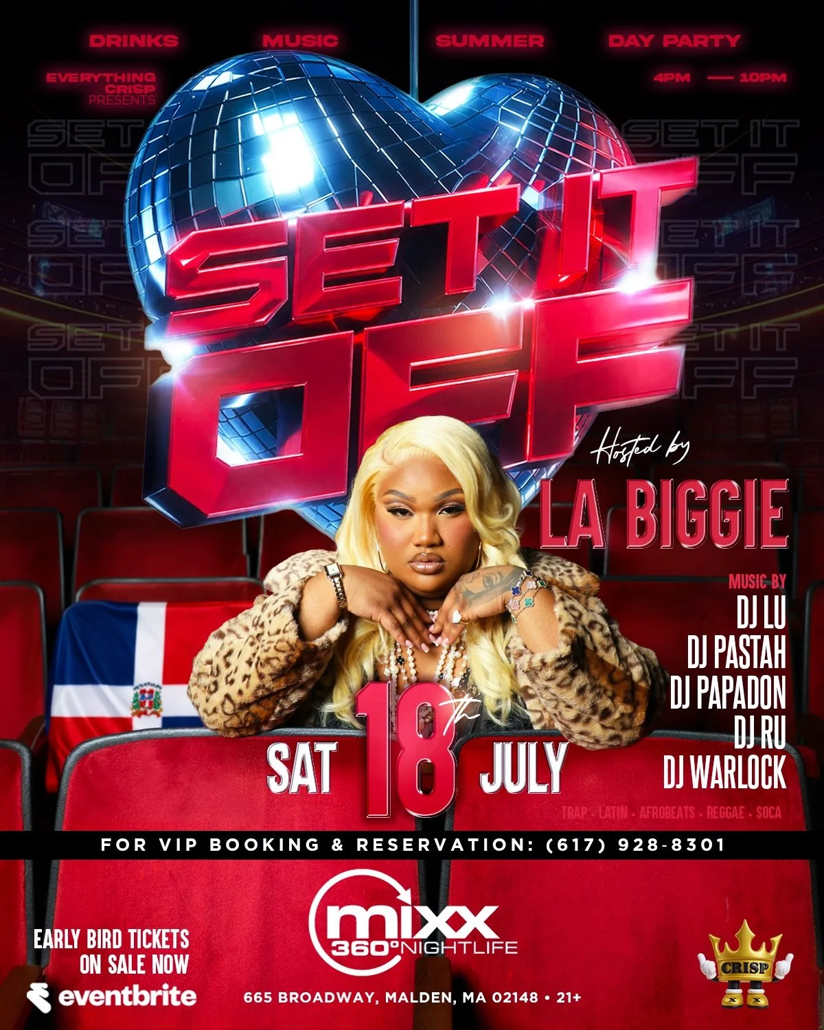 Official @setitoffseries Day Party Hosted by @pvd._.biggie Flyer Design 
 📸 🥂 @everythingcrisp @setitoffseries 
&bull;
&bull; 
#labiggie #dayparty #setitoff #graphicdesign #everythingcrisp