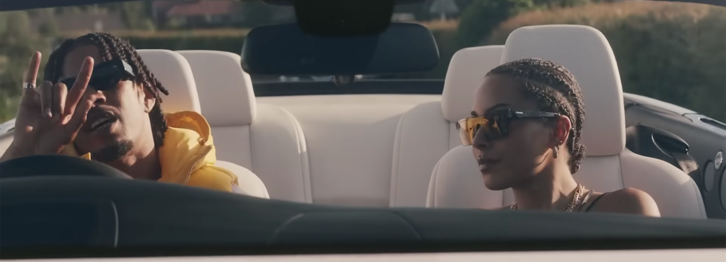 MUSIC VIDEOS: N Dubz, Charmer, car scene.png