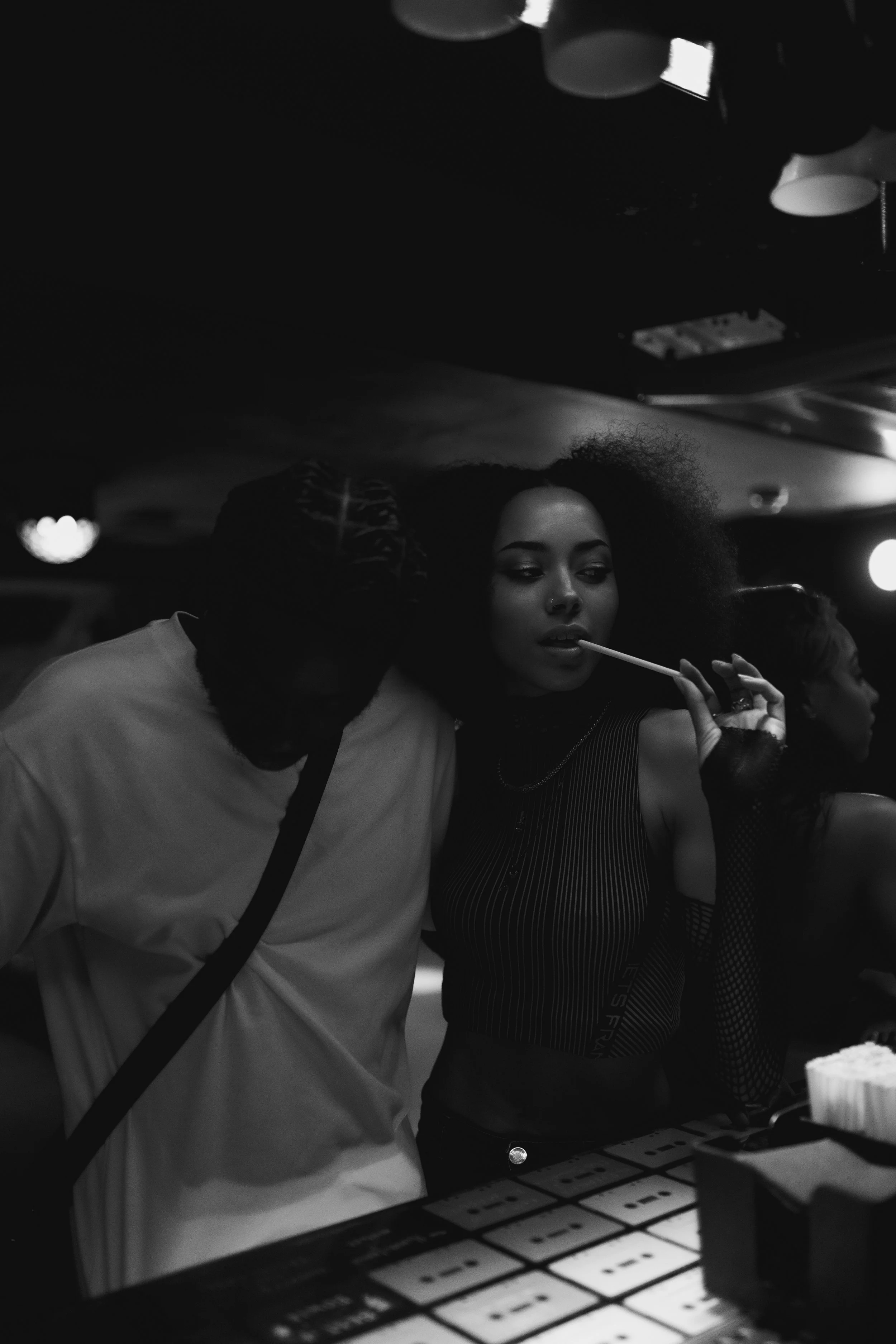MUSIC VIDEO: Stunna - Close-up at bar, B&W (2).jpeg