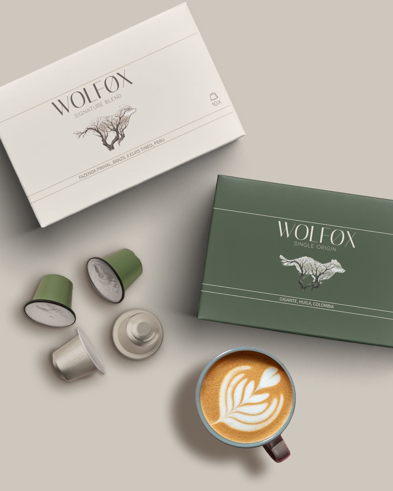 Organic Coffee Capsules (For Nespresso)