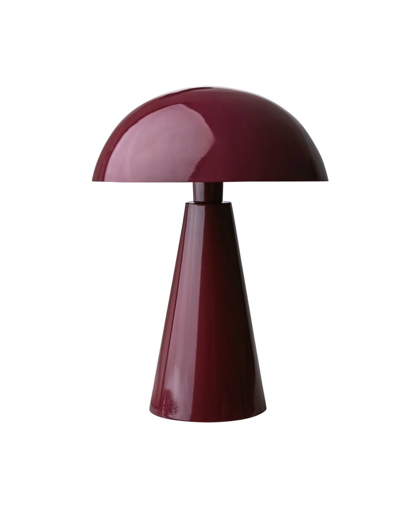 Olivetti Table lamp, Burgundy