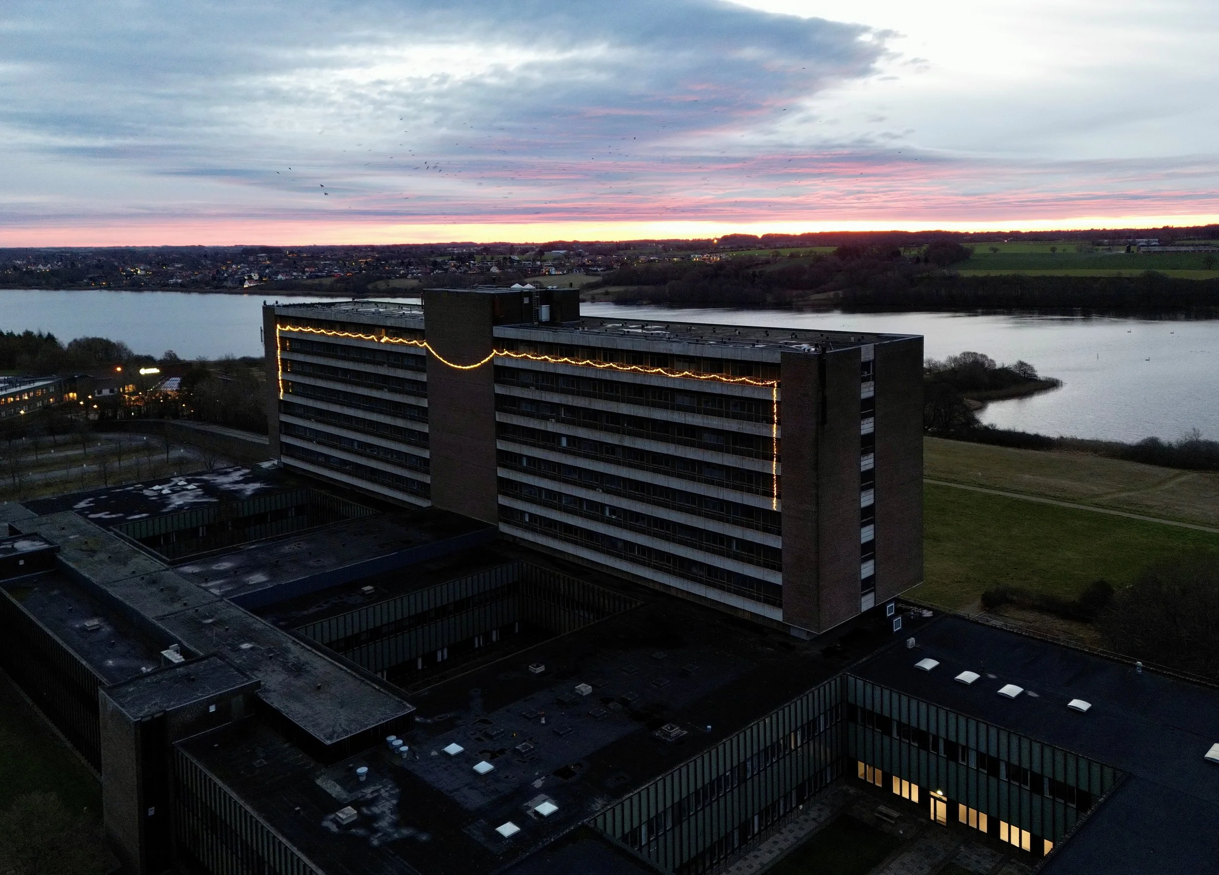 Vinterlys på Udsigten