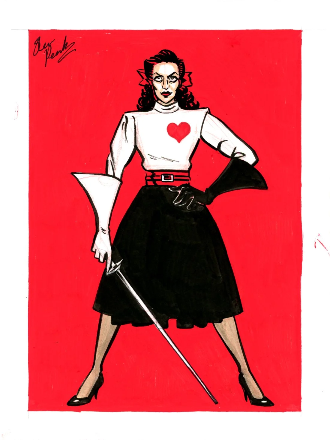 En Garde - Original Drawing