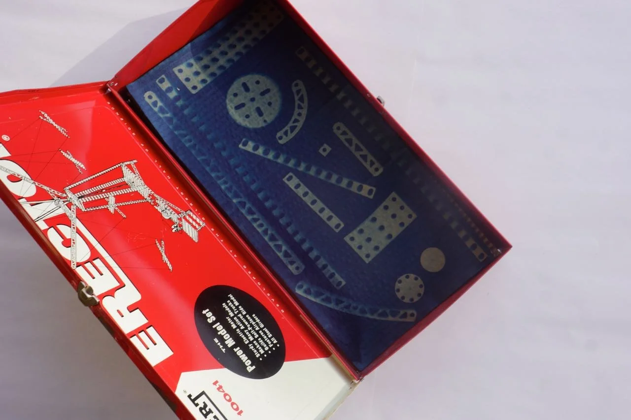 erector set cyanotype