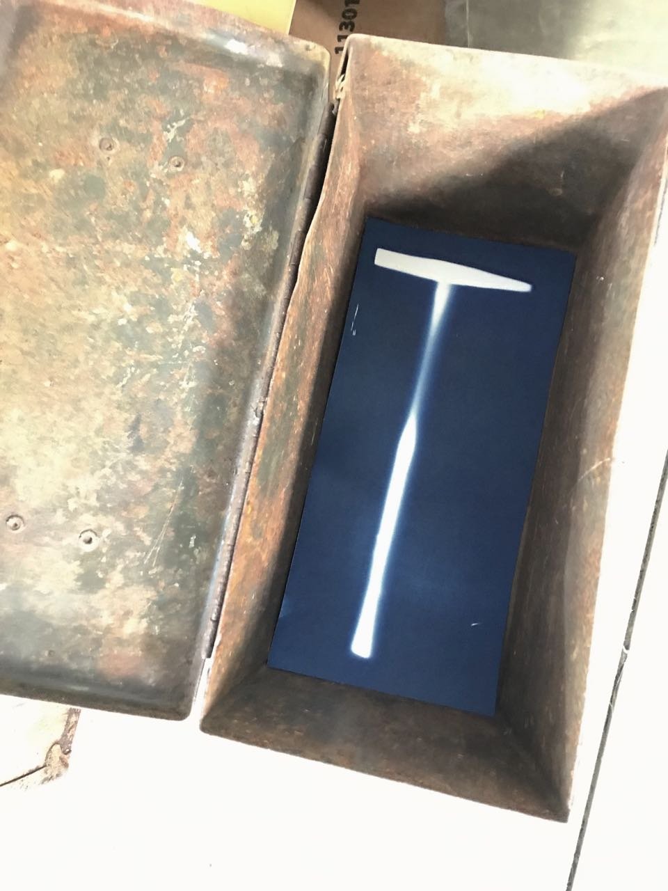 hammer cyanotype