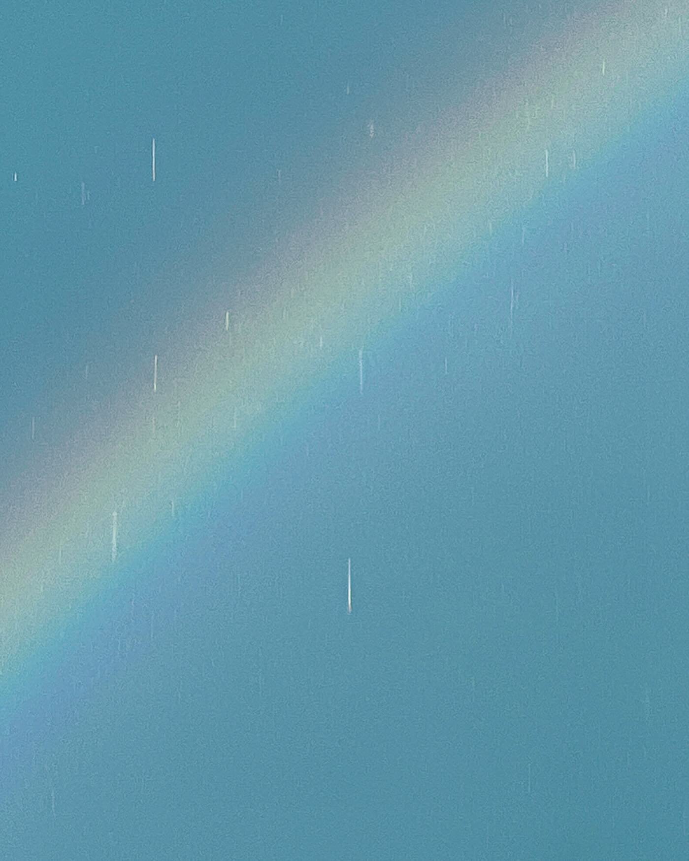 Rainy day rainbow ☀️🌧️ 🌈