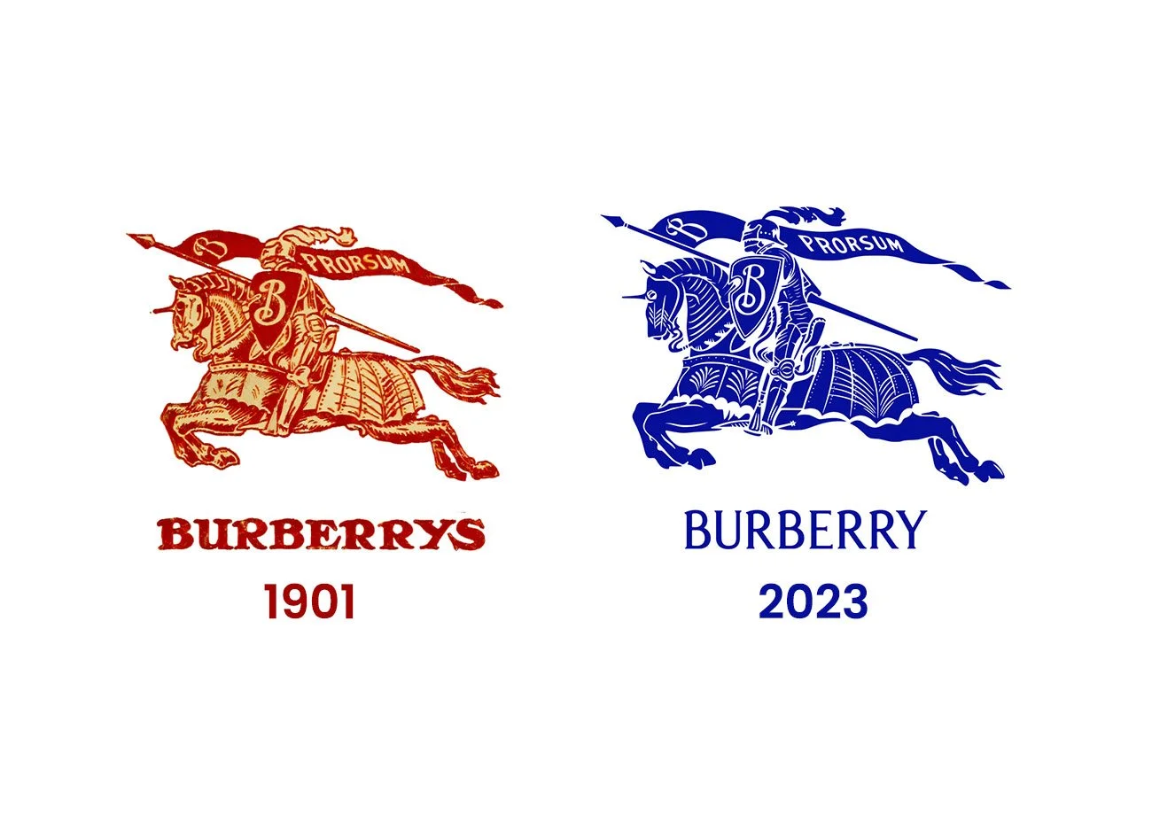 A Deep Dive Into Burberry's History Of Rebrands
