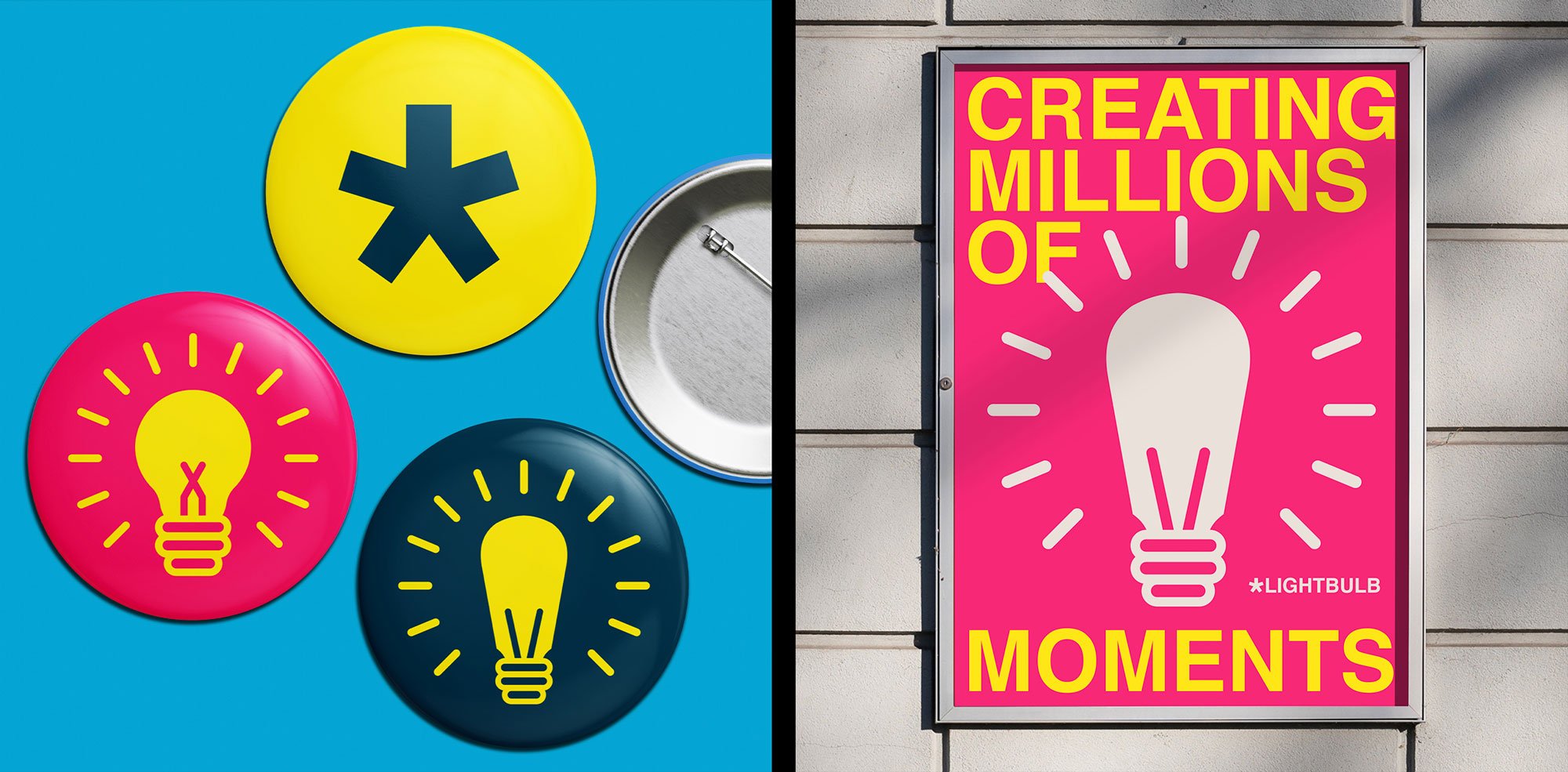 Working Options - Creating Millions of lightbulb Moments Brand Identity