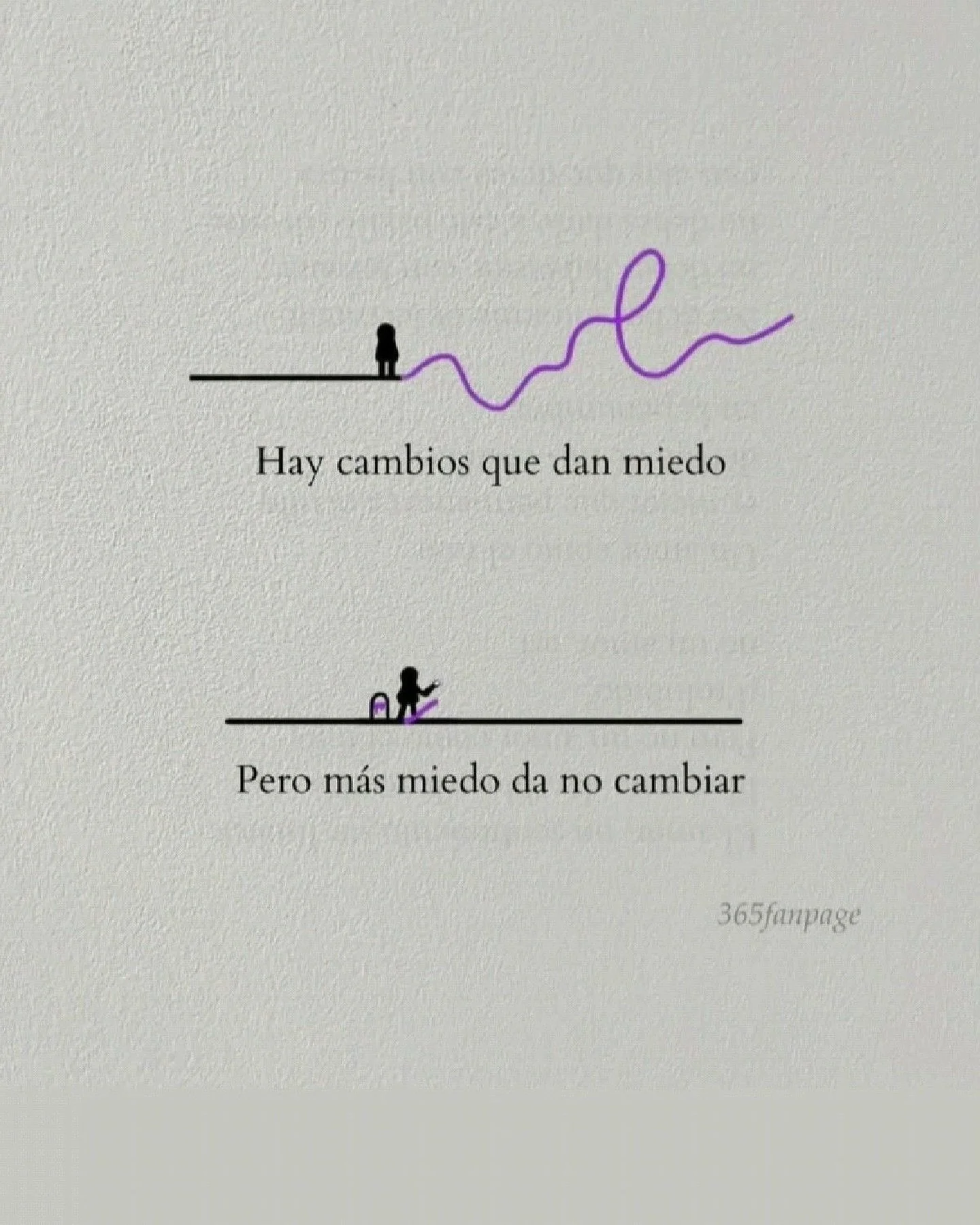 Hay cambios que remueven, que descolocan.
Y s&iacute;, dan miedo.
Porque cambiar tambi&eacute;n es soltar una parte de ti que ya no encaja, aunque te haya acompa&ntilde;ado mucho tiempo.

Pero quedarse igual&hellip; tambi&eacute;n da miedo.
Vivir en 
