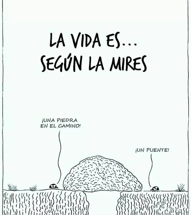 Casi siempre vemos una piedra en el camino.
Ll&aacute;male obst&aacute;culo.
O problema.
O algo que nos frena.

Pero otras veces, lo mismo puede convertirse en un puente:

Un s&iacute;ntoma que parece un tocapelotas&hellip; termina siendo el mensaje 