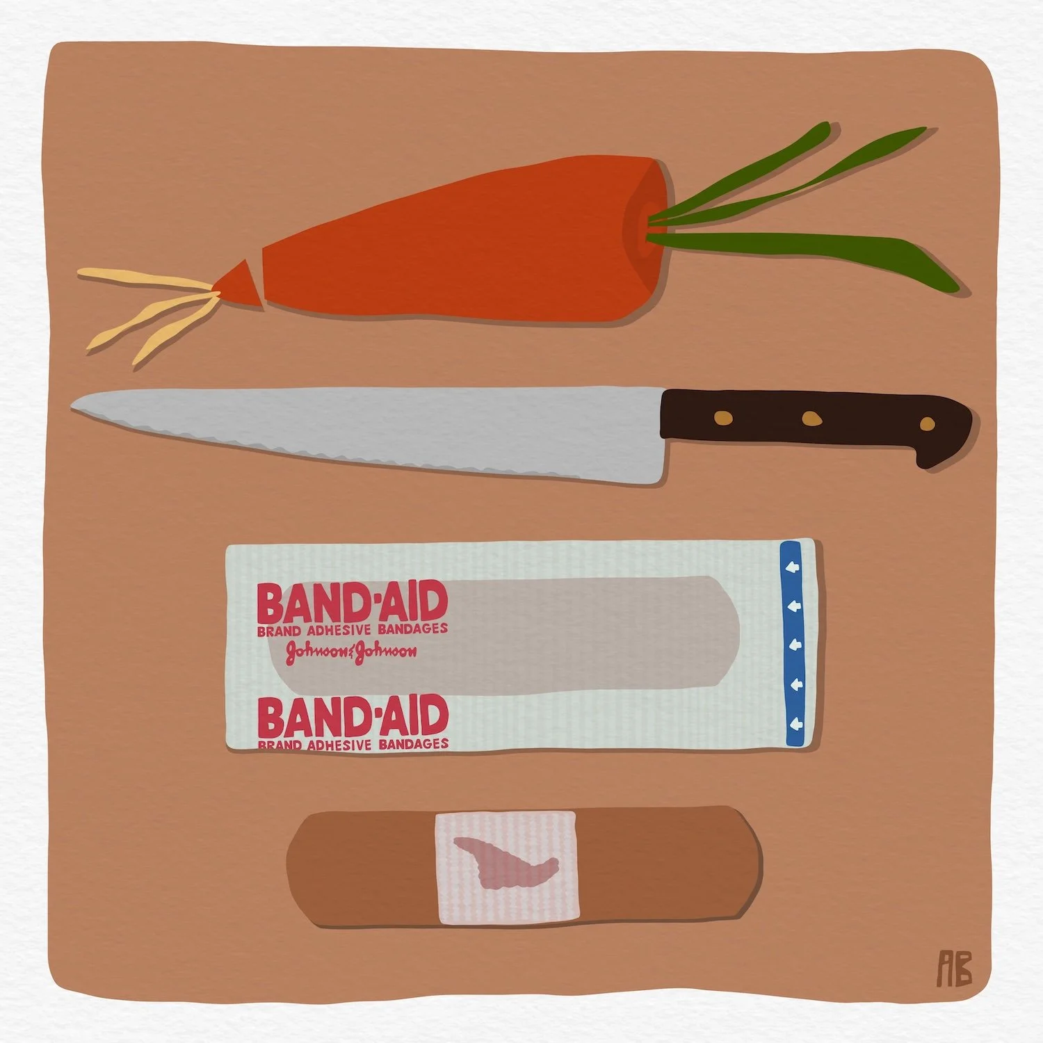 CARROTS AND BAND-AIDS aka KITCHEN INCIDENT